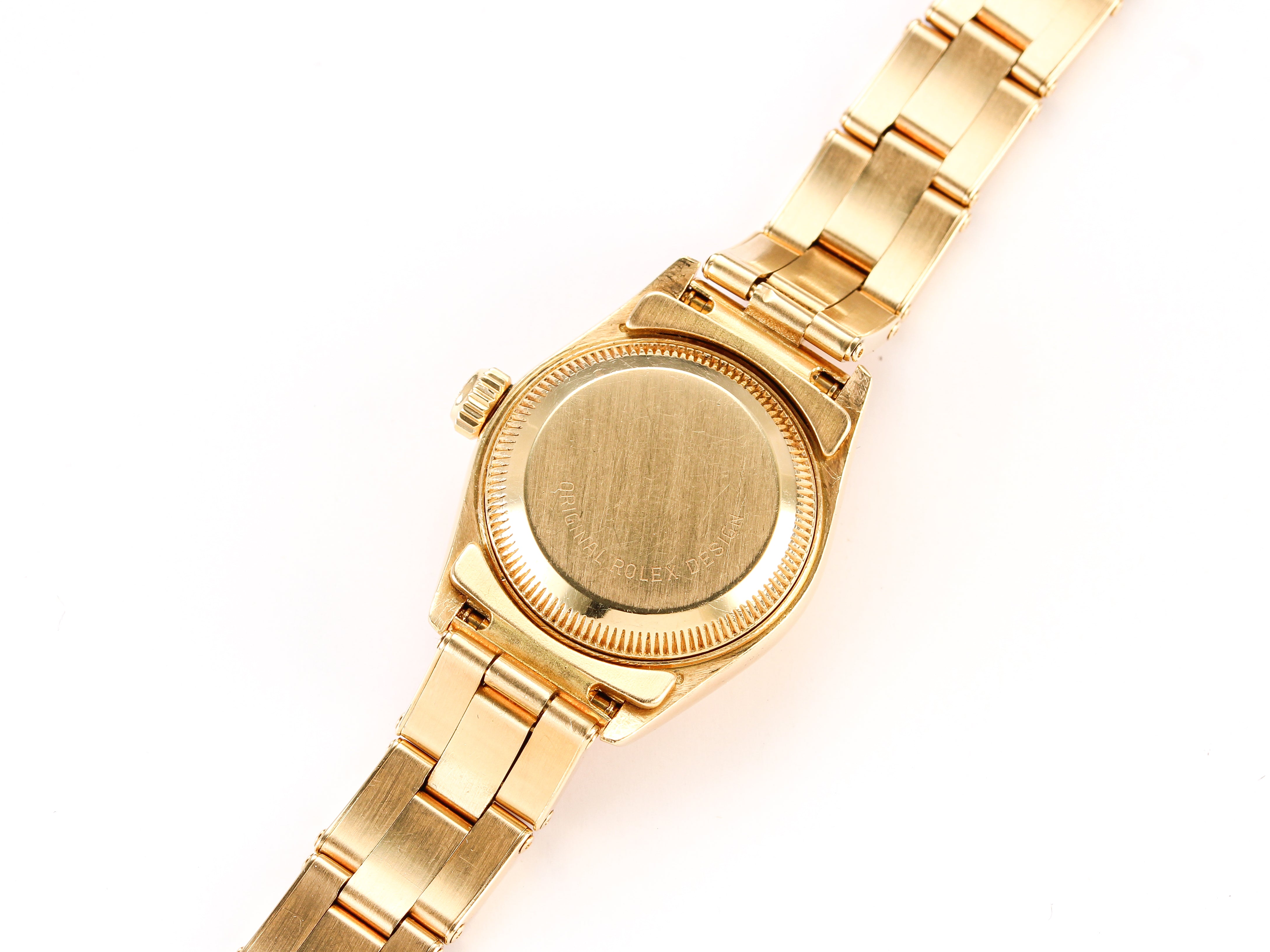 Rolex Datejust 26mm '69178' Myriad Diamond Dial 18K Yellow Gold