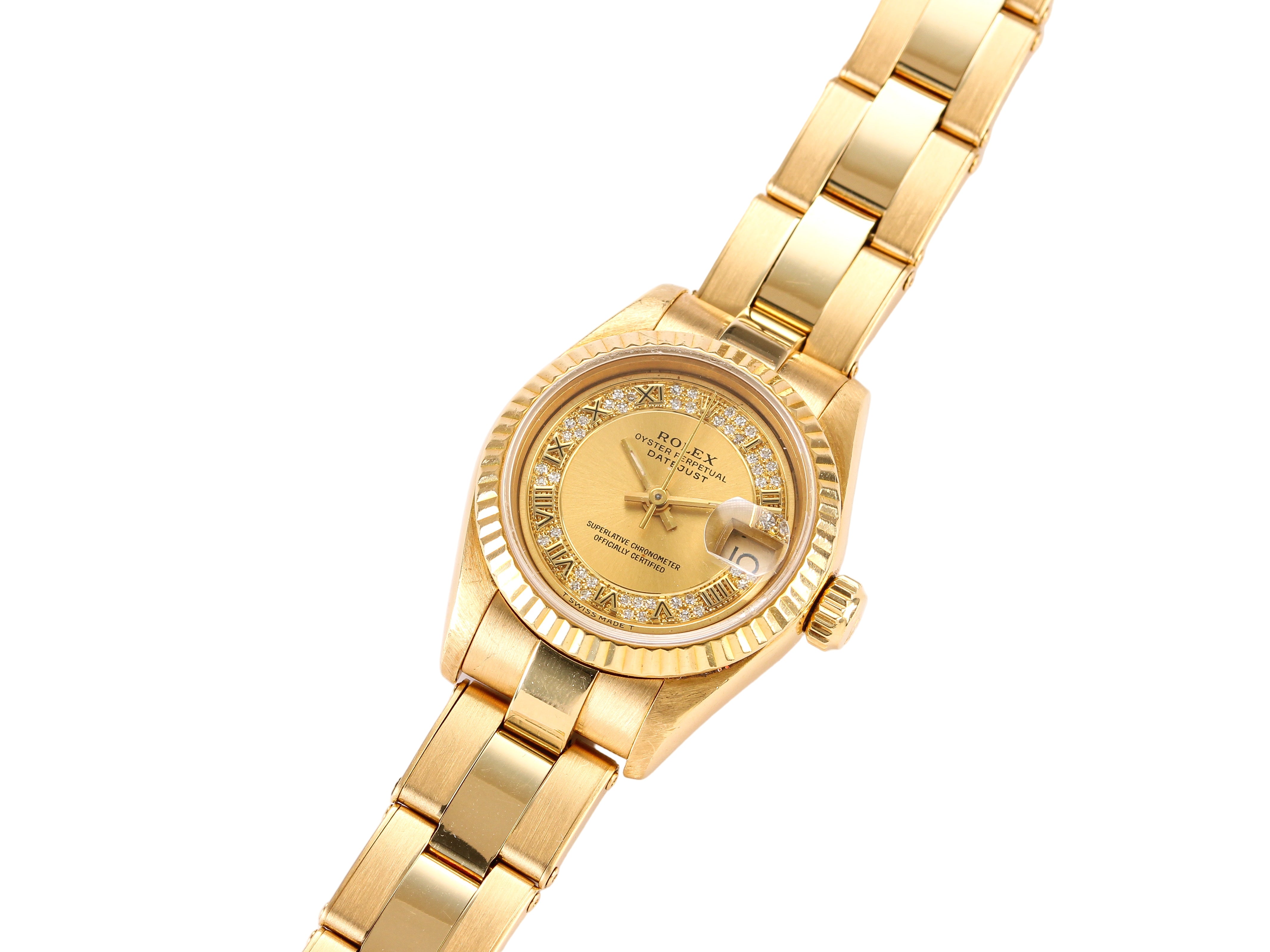 Rolex Datejust '69178' 18K Yellow Gold