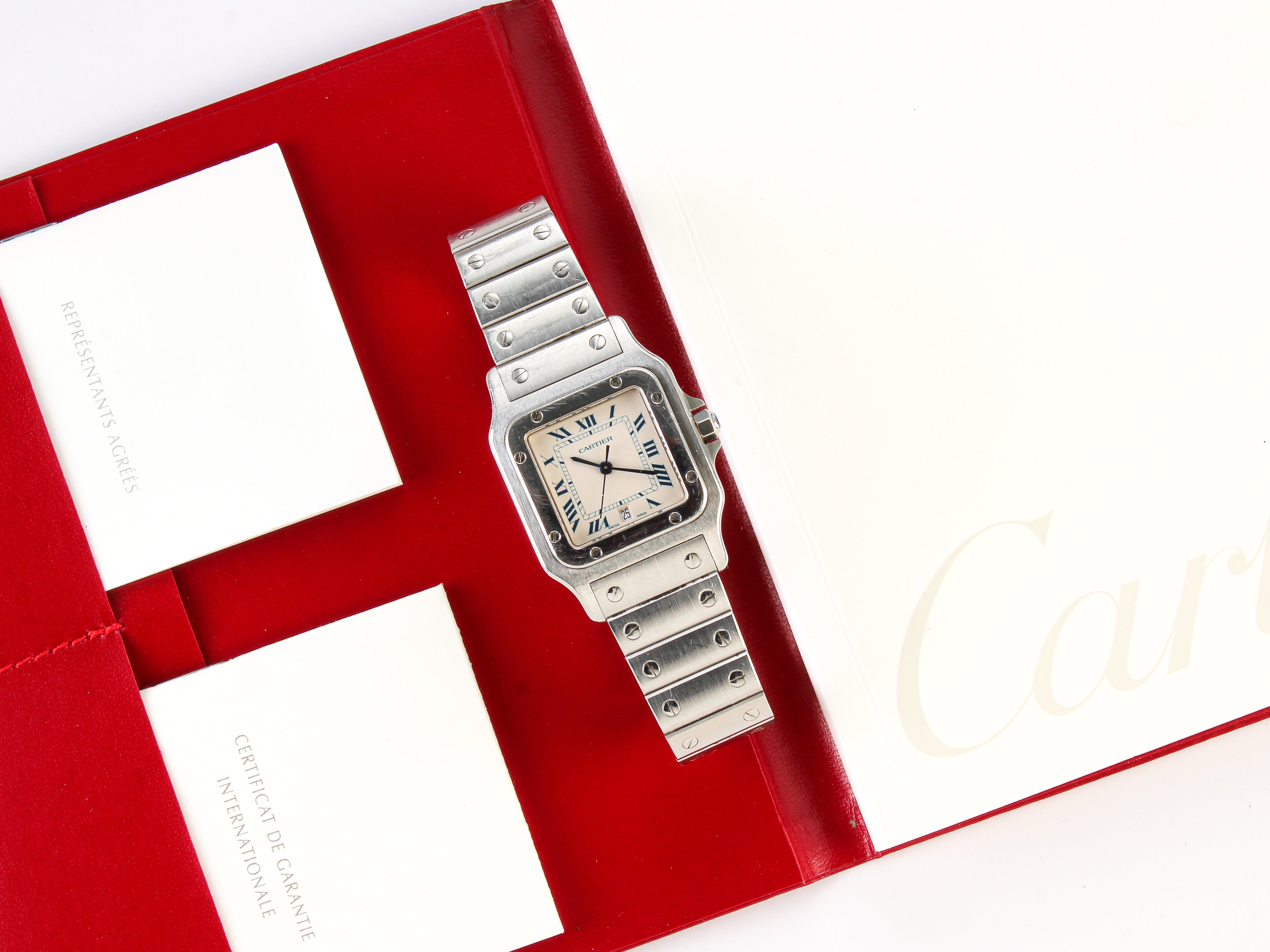 Cartier Santos 29mm '1564' Stainless Steel w/ Papers