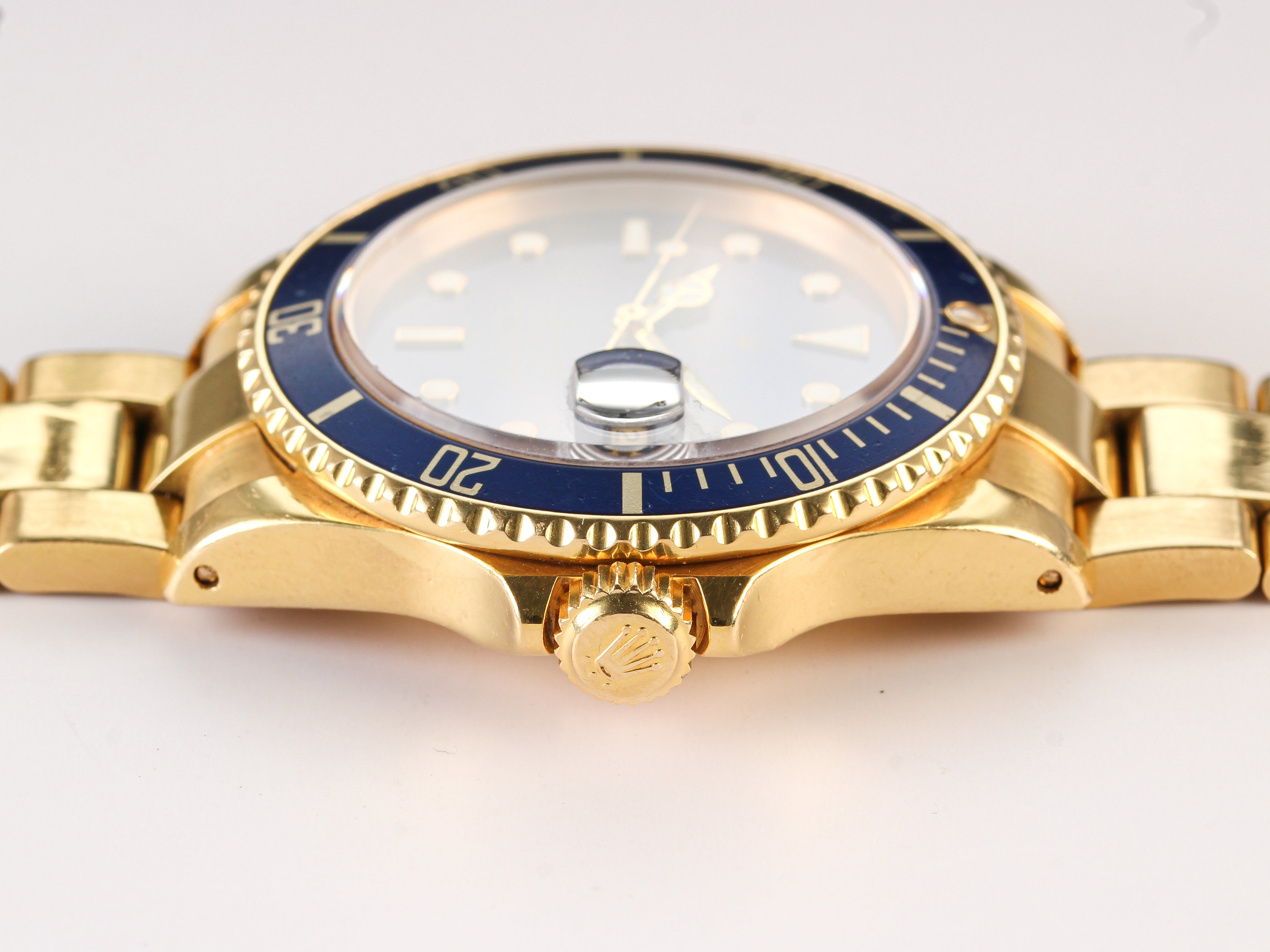 Rolex Submariner '16808' 18K Yellow Gold
