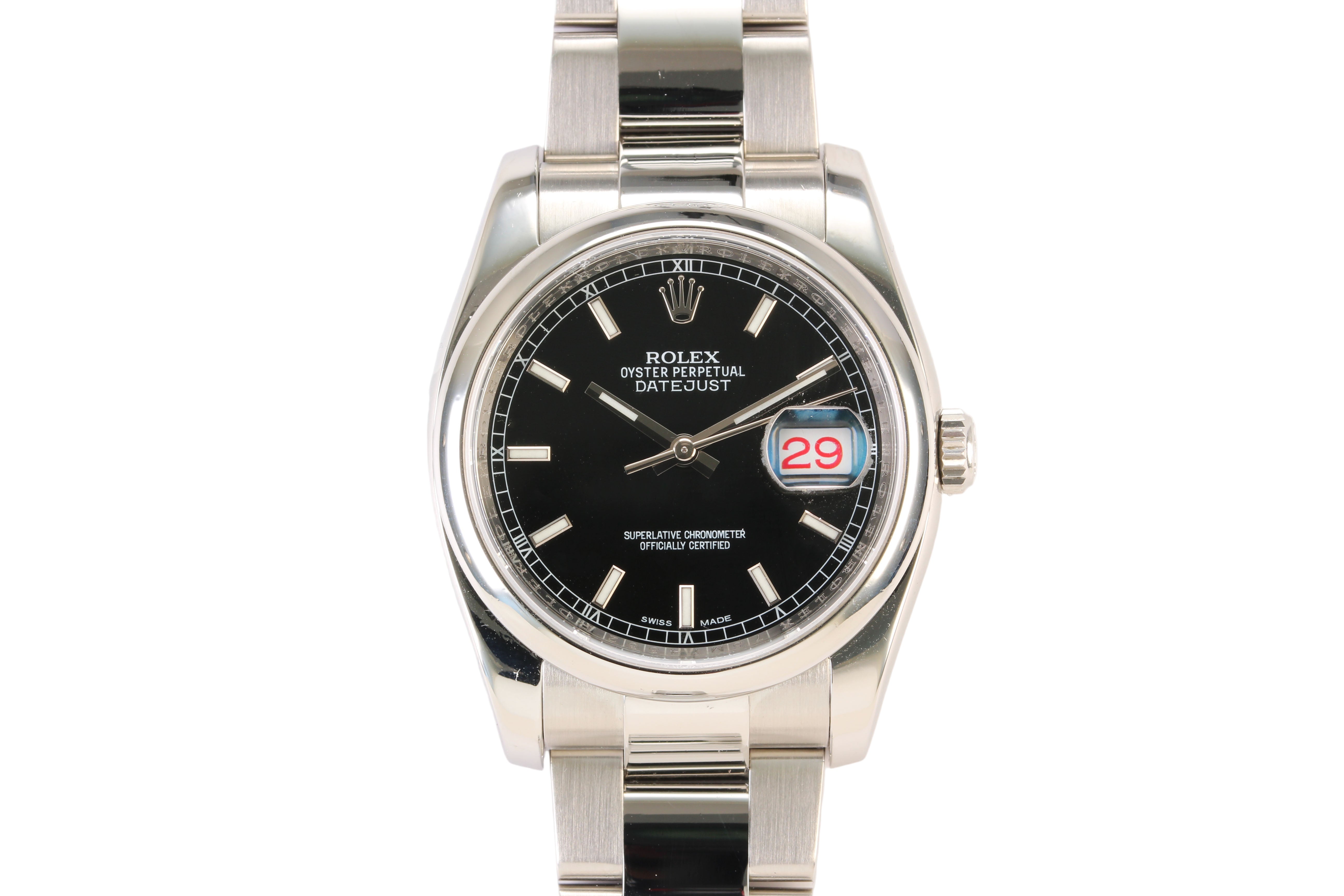 Rolex Datejust 36mm '116200' Steel