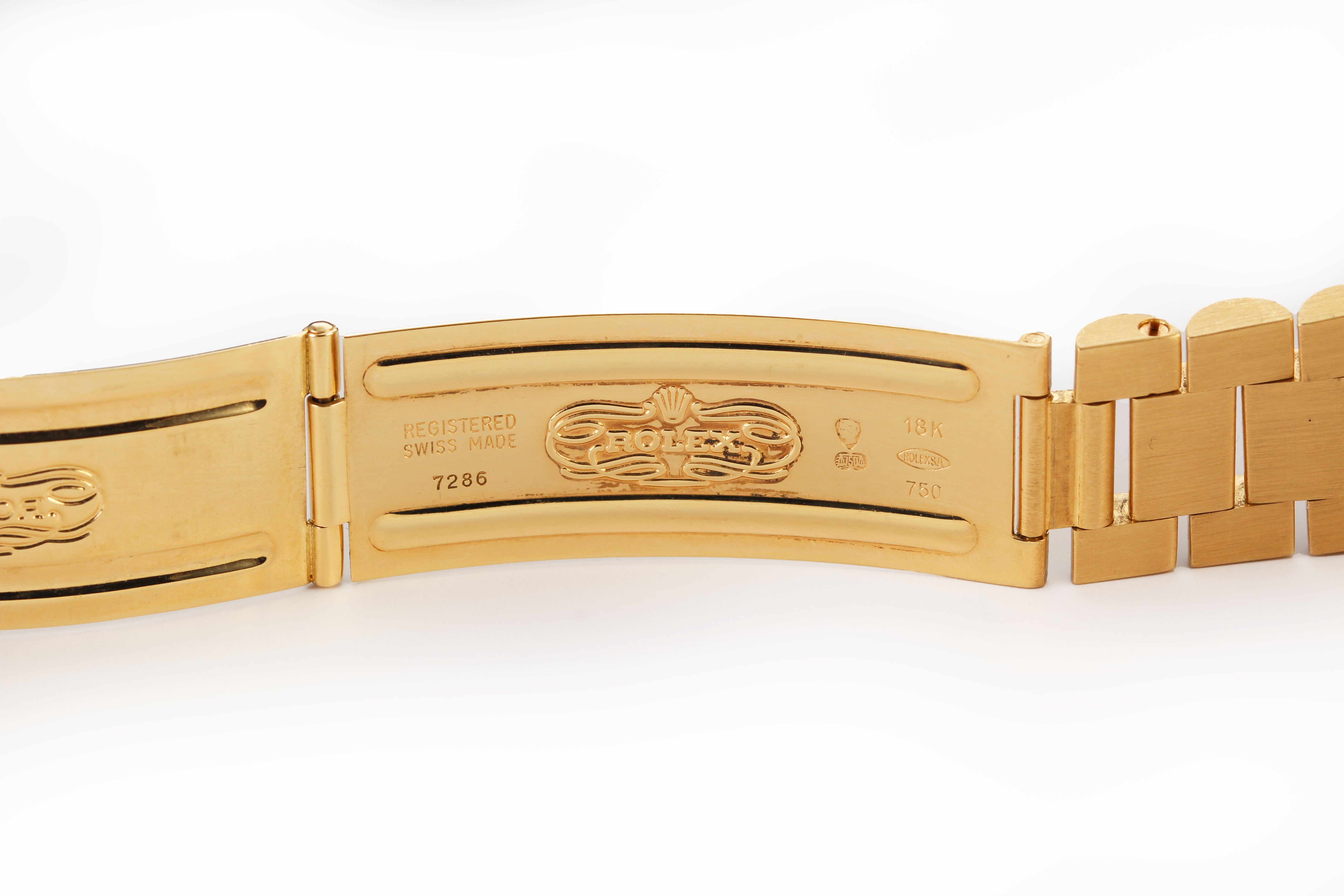 Rolex Day-Date 36mm '18038' 18K Yellow Gold Linen Dial