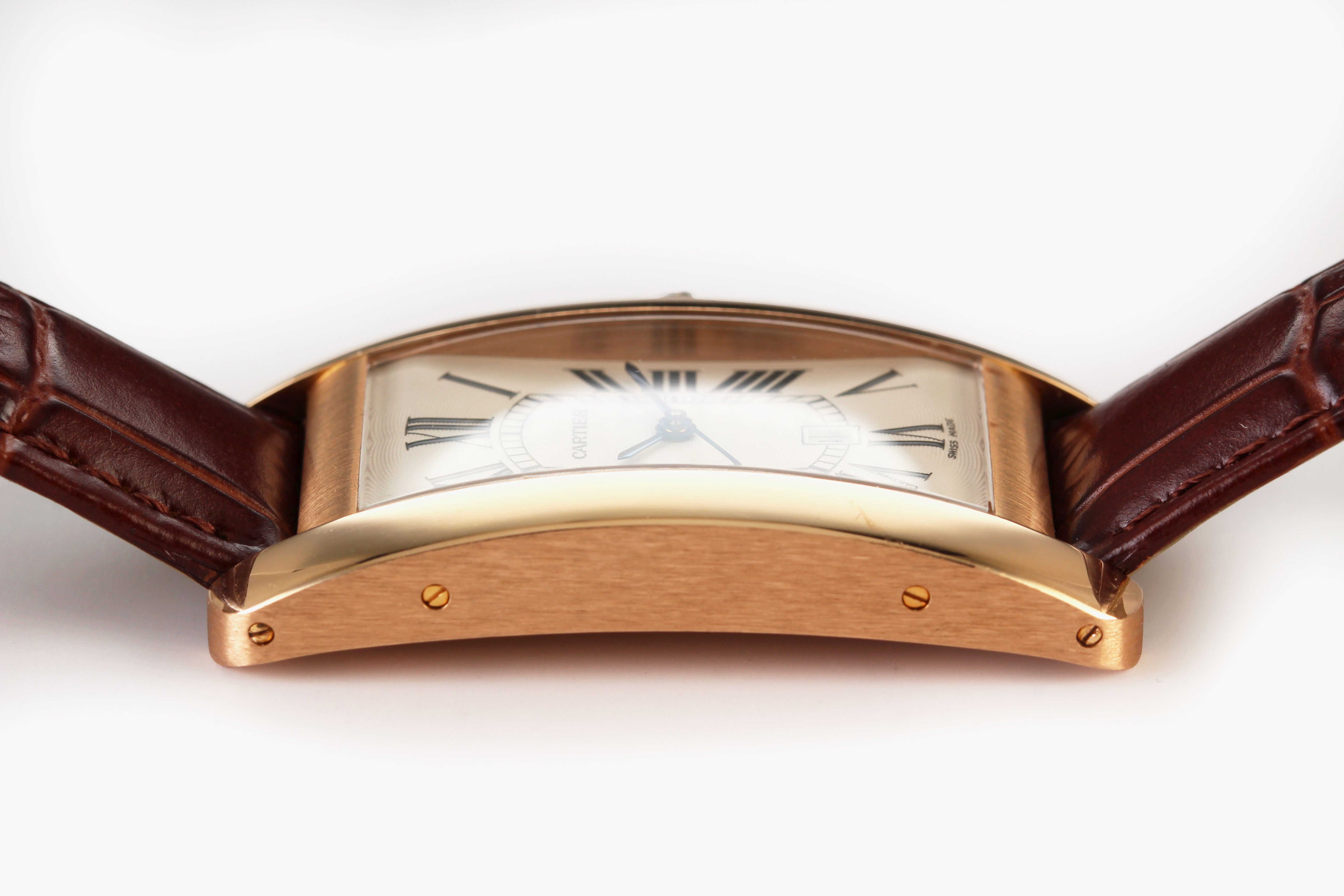 Cartier Tank Américaine 26mm '2505' 18K Rose Gold