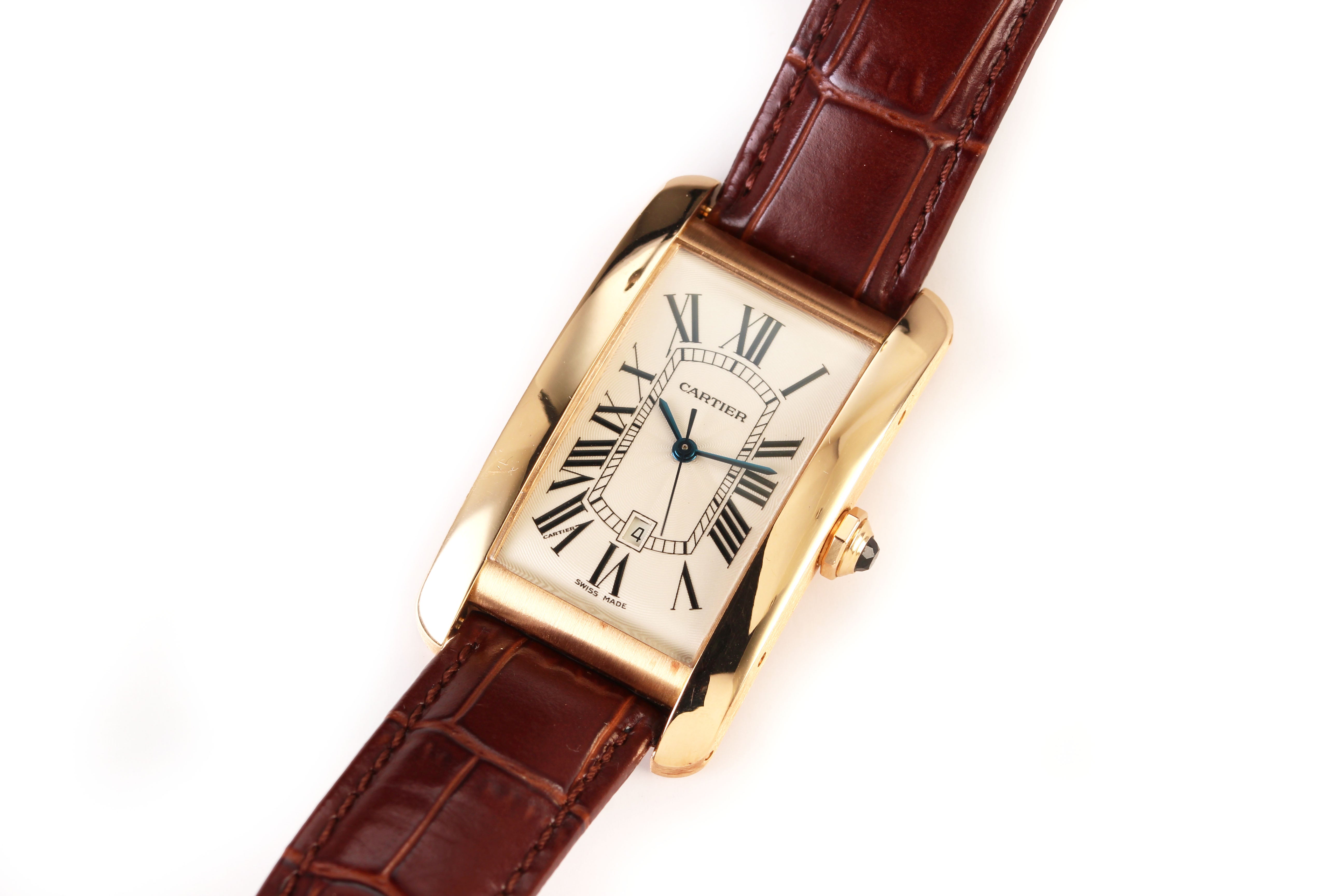 Cartier Tank Américaine 26mm '2505' 18K Rose Gold