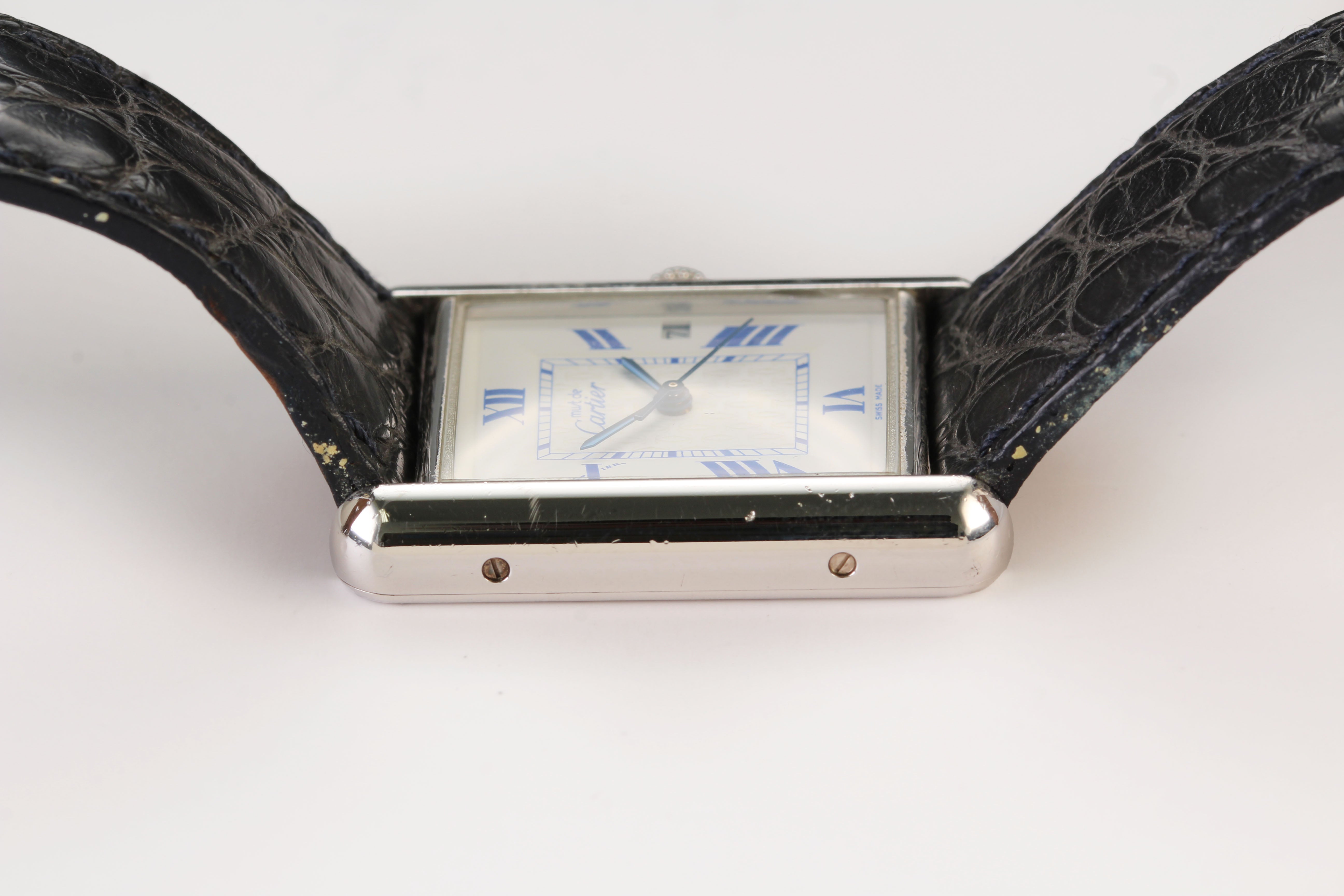 Cartier Must Tank 25mm '2414' Steel