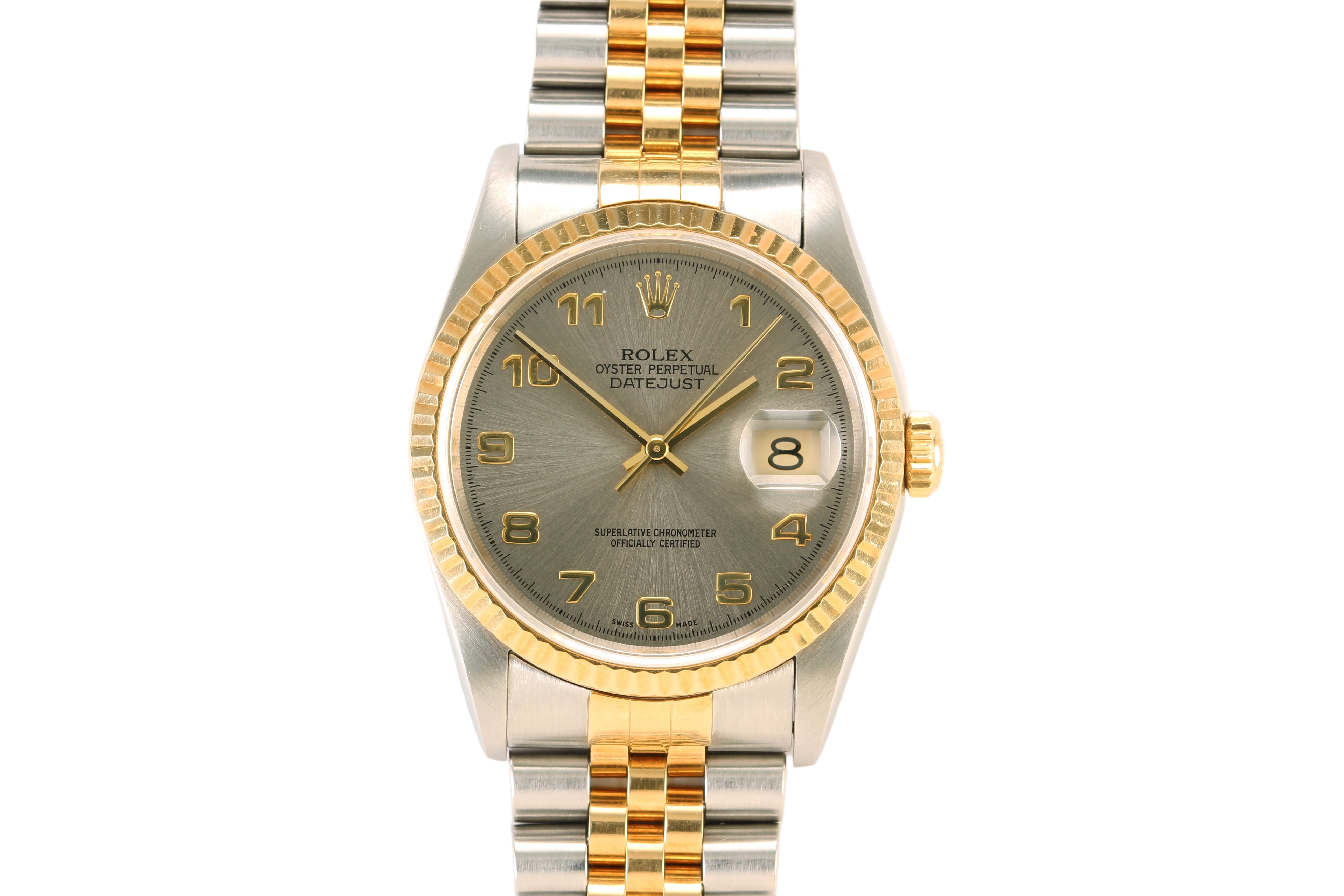 Rolex Datejust 36mm '16233' 18K Yellow Gold/Steel