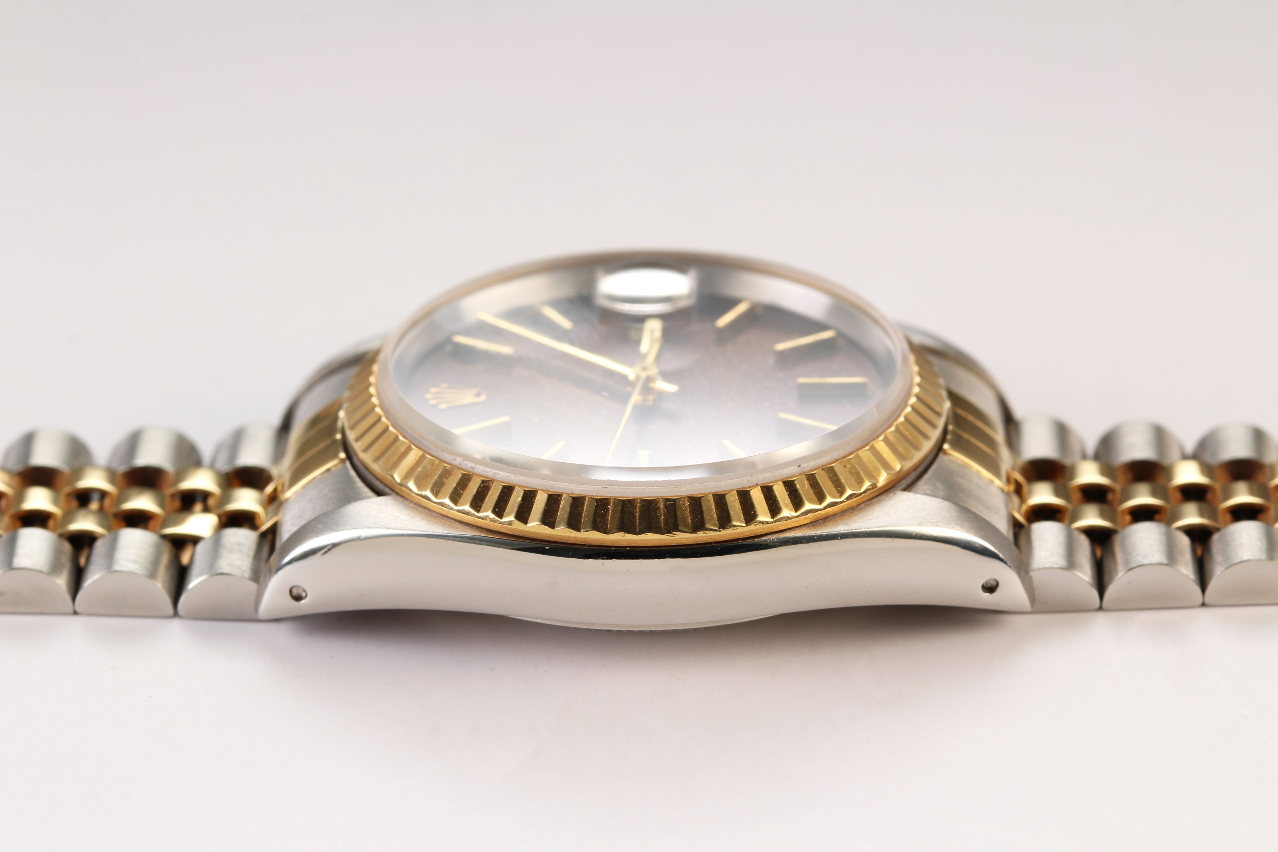 Rolex Datejust 36mm '16233' 18K Yellow Gold/Steel