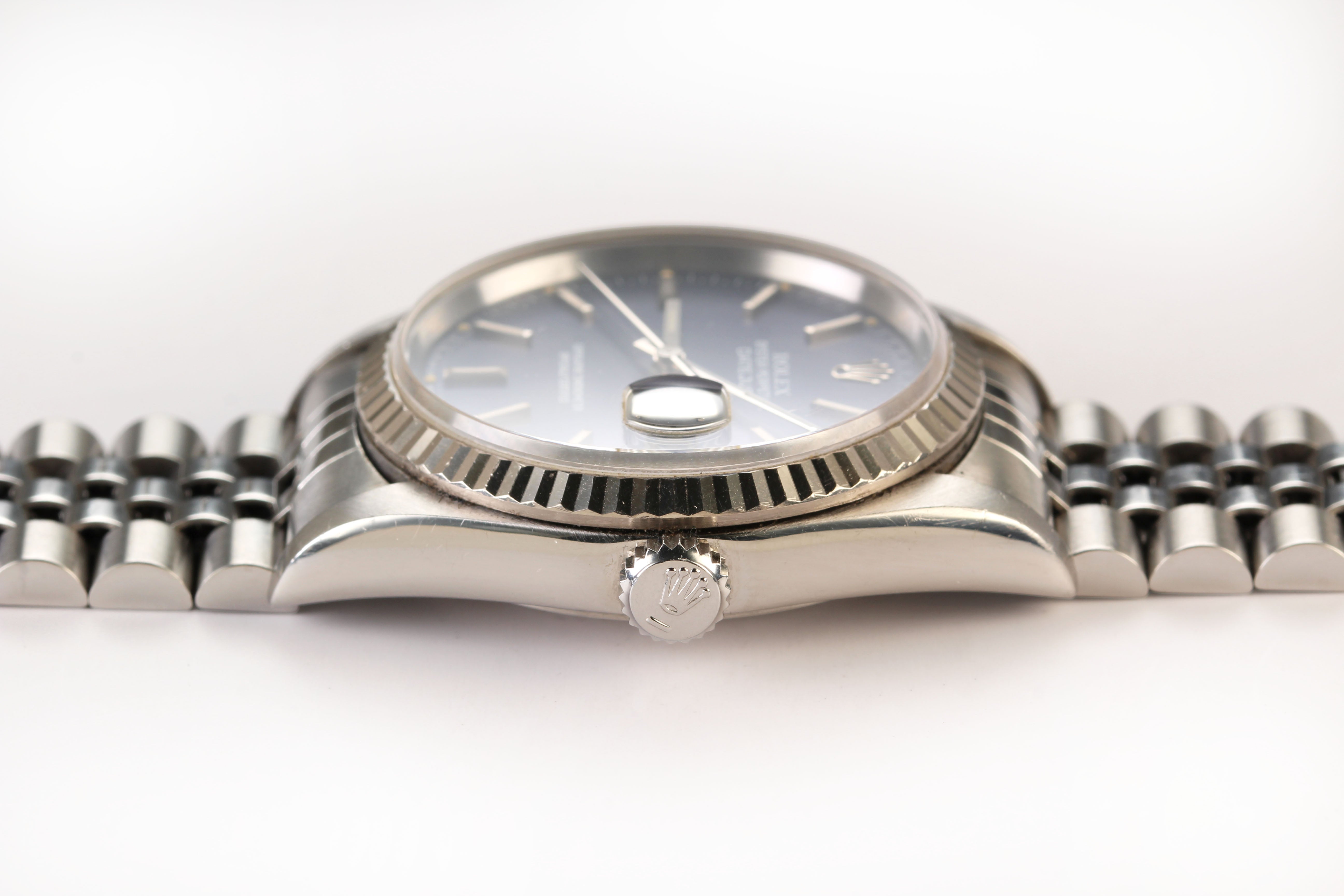 Rolex Datejust 36mm '16234' White Gold/Steel