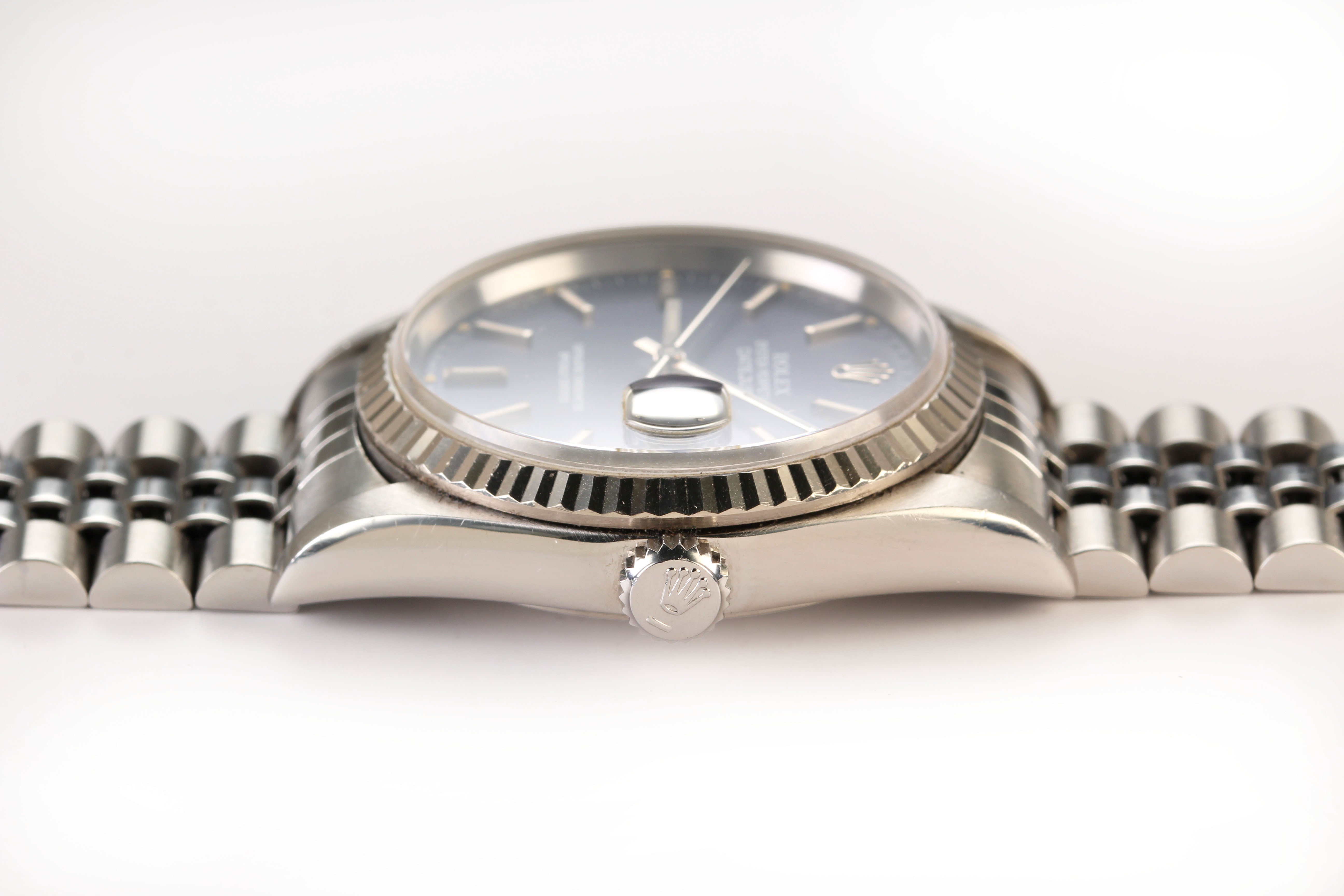 Rolex Datejust 36mm '16234' White Gold/Steel