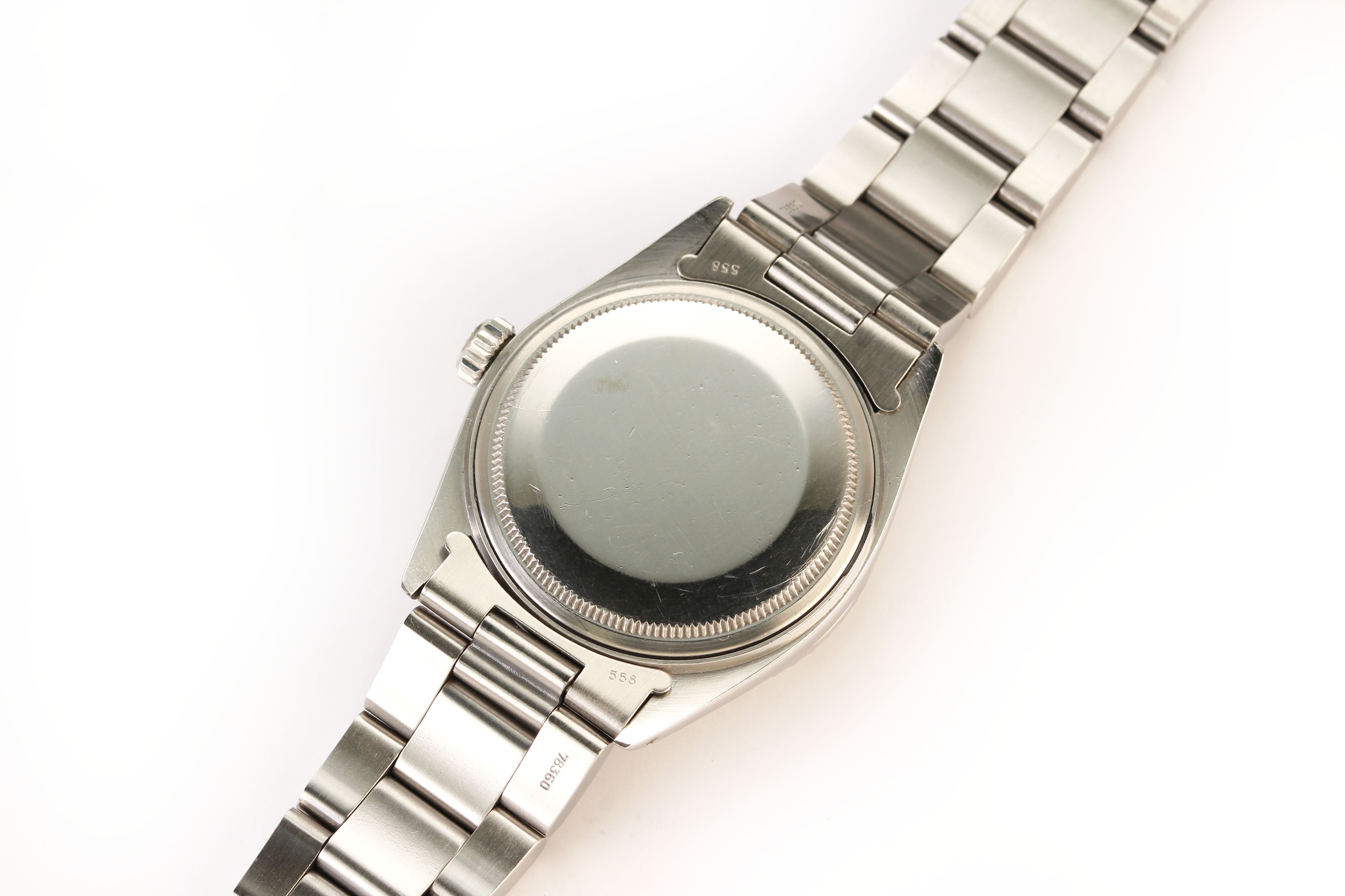 Rolex Datejust 36mm '16030' Buckley Dial Steel