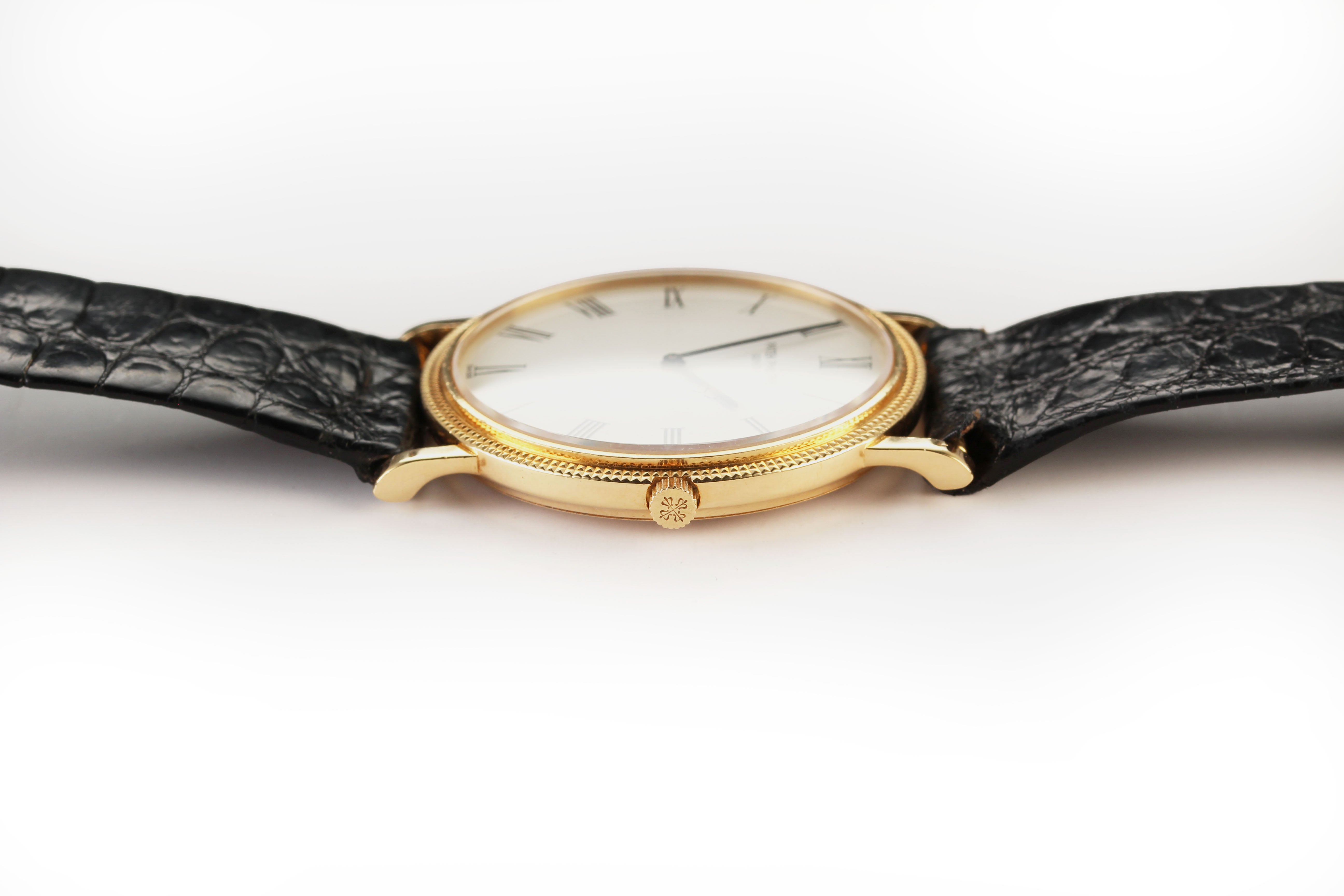 Patek Philippe Calatrava 32mm 18K Yellow Gold