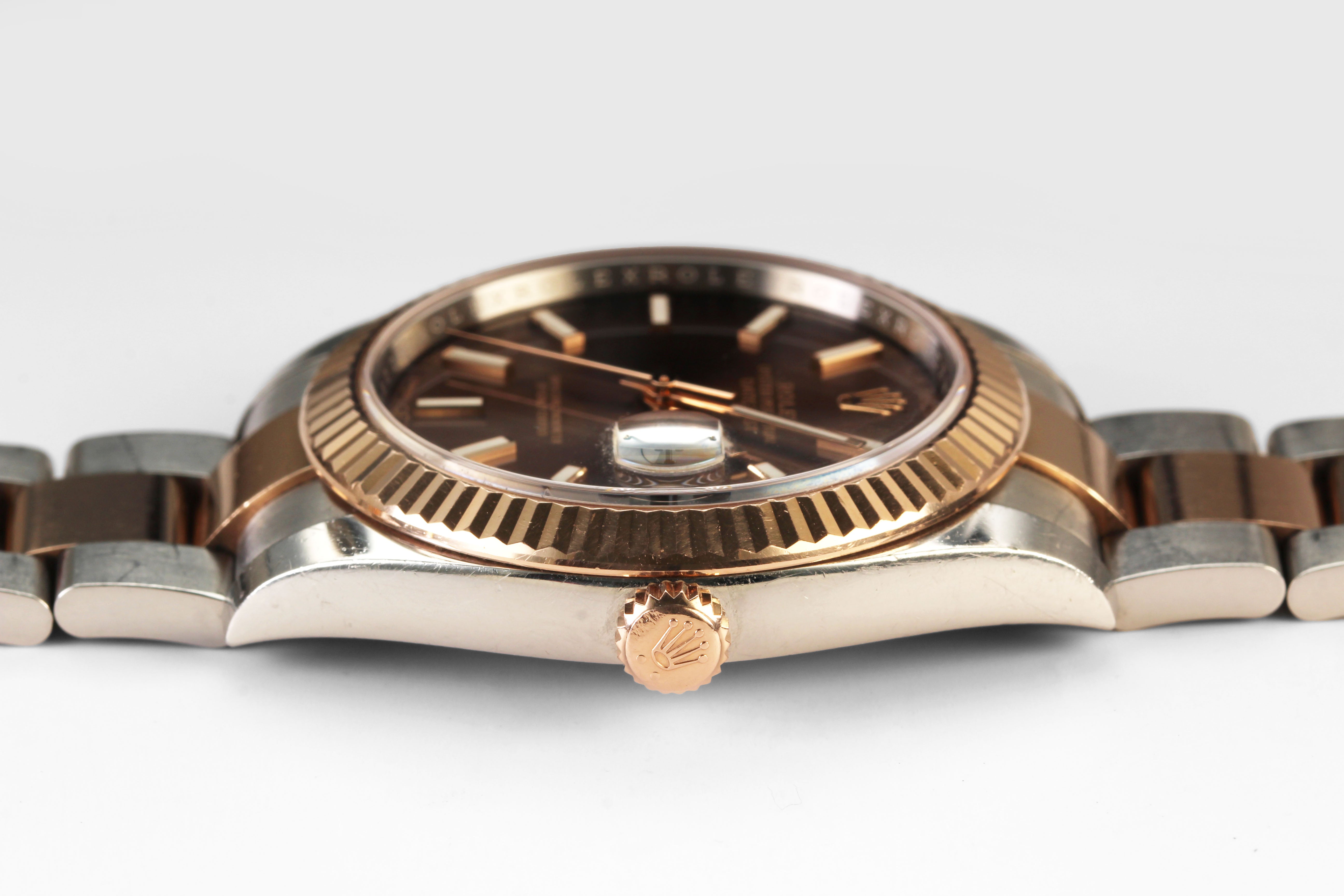 Rolex Datejust 126331 41mm 18K Rose Gold/Steel