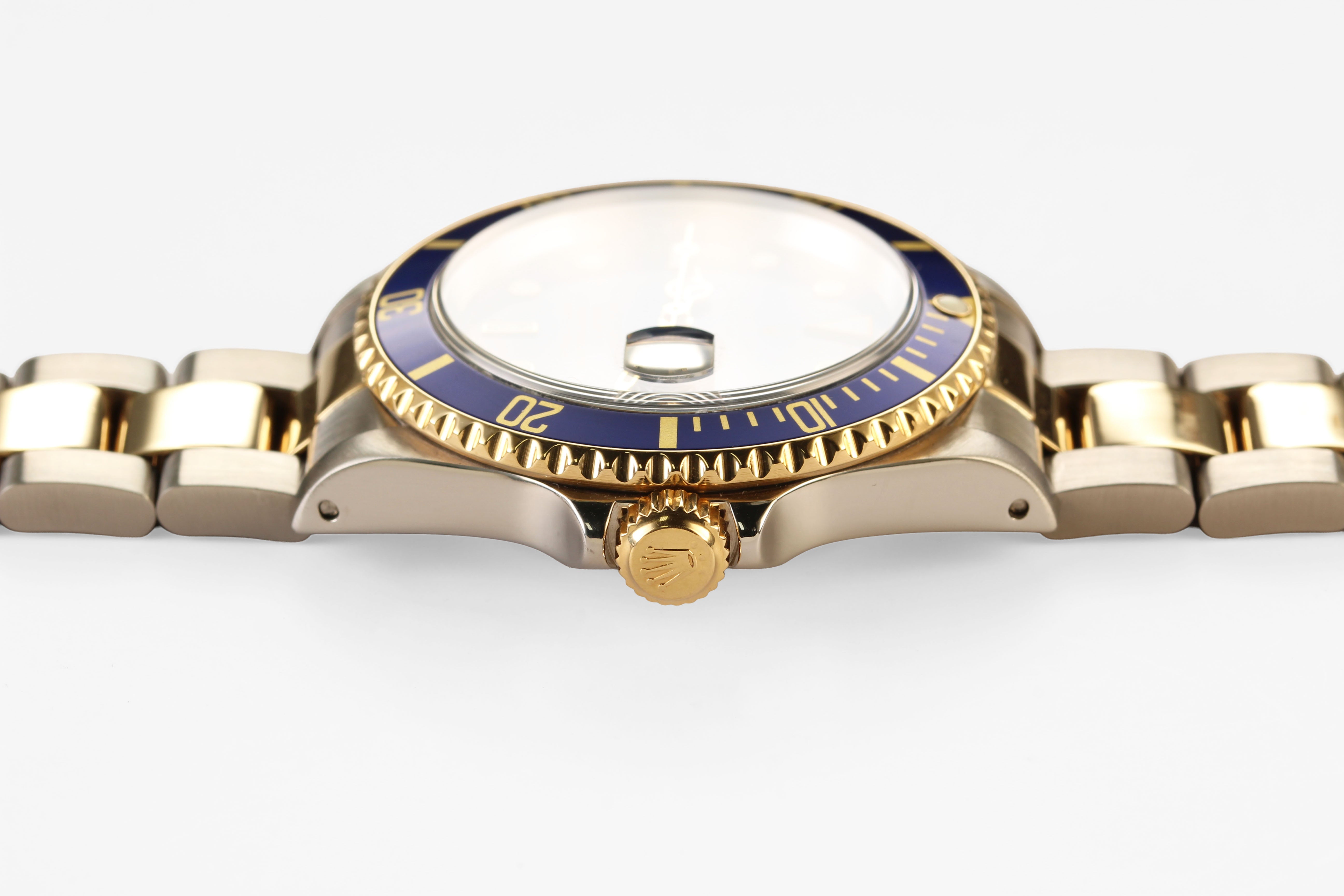 Rolex Submariner Bluesy '16613' 40mm Steel/18K Yellow Gold