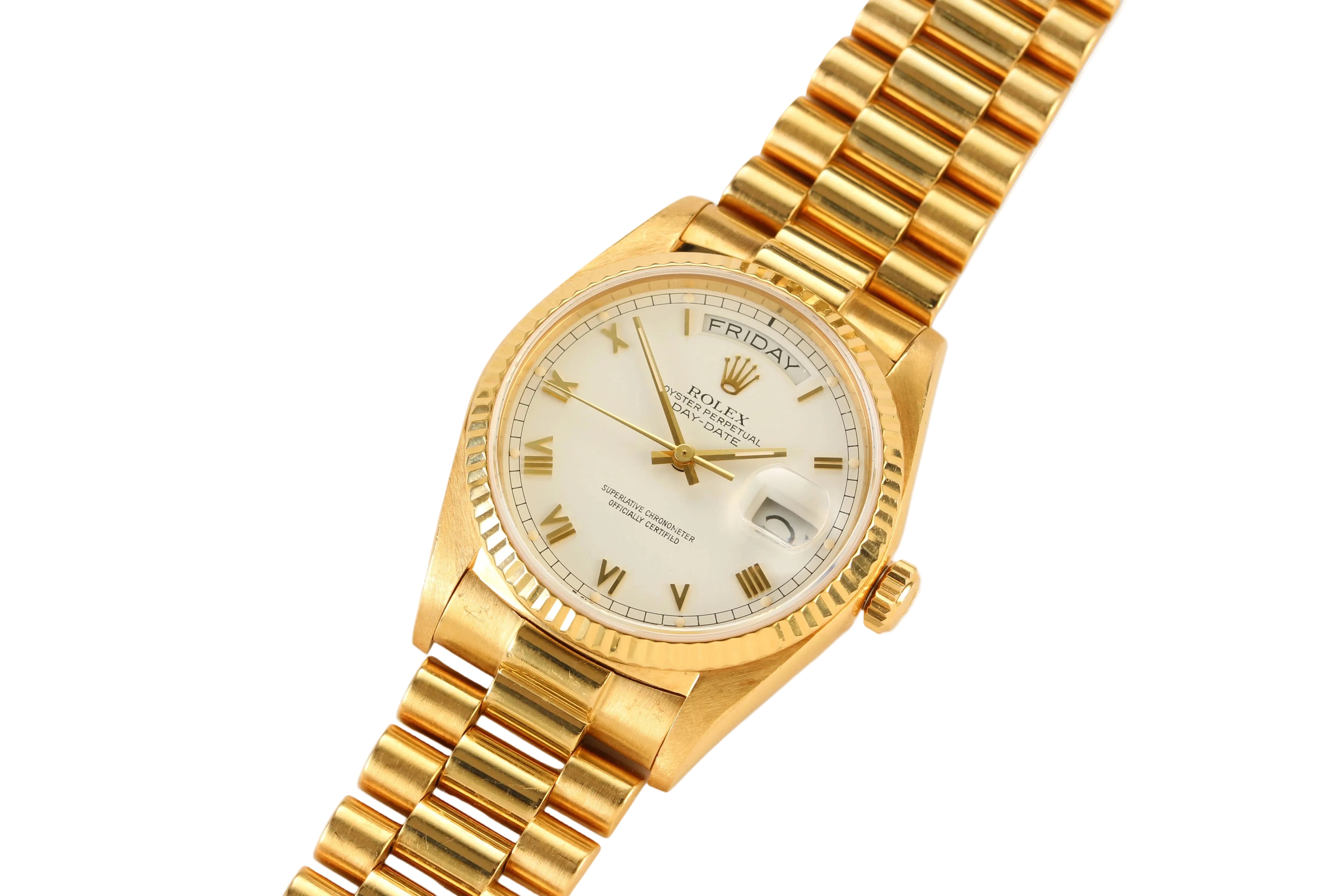 Rolex Day-Date '18038' 36mm 18K Yellow Gold