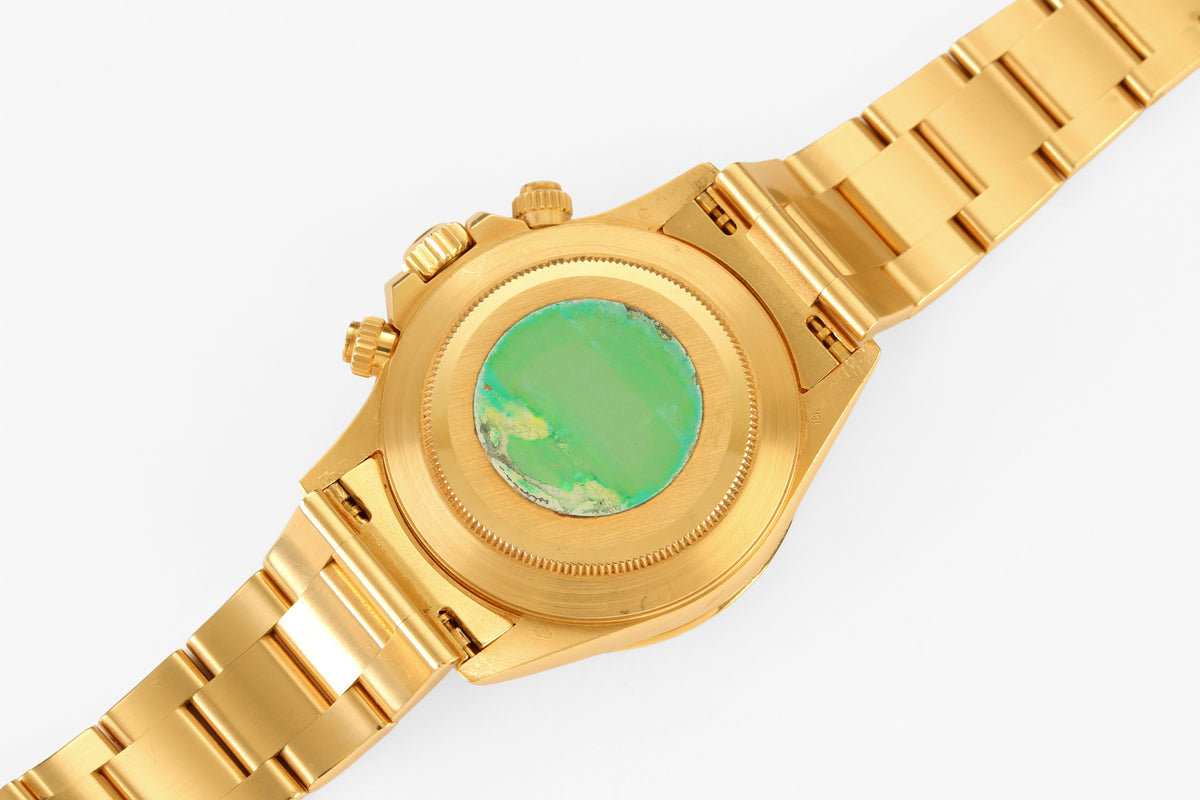 Rolex Daytona '16528' White Dial 40mm 18K Yellow Gold