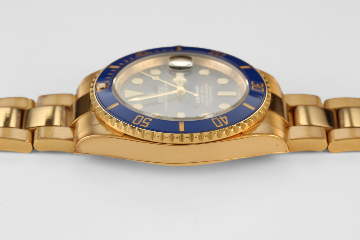 Rolex Submariner Bluesy '126618LB' 41mm 18K Yellow Gold