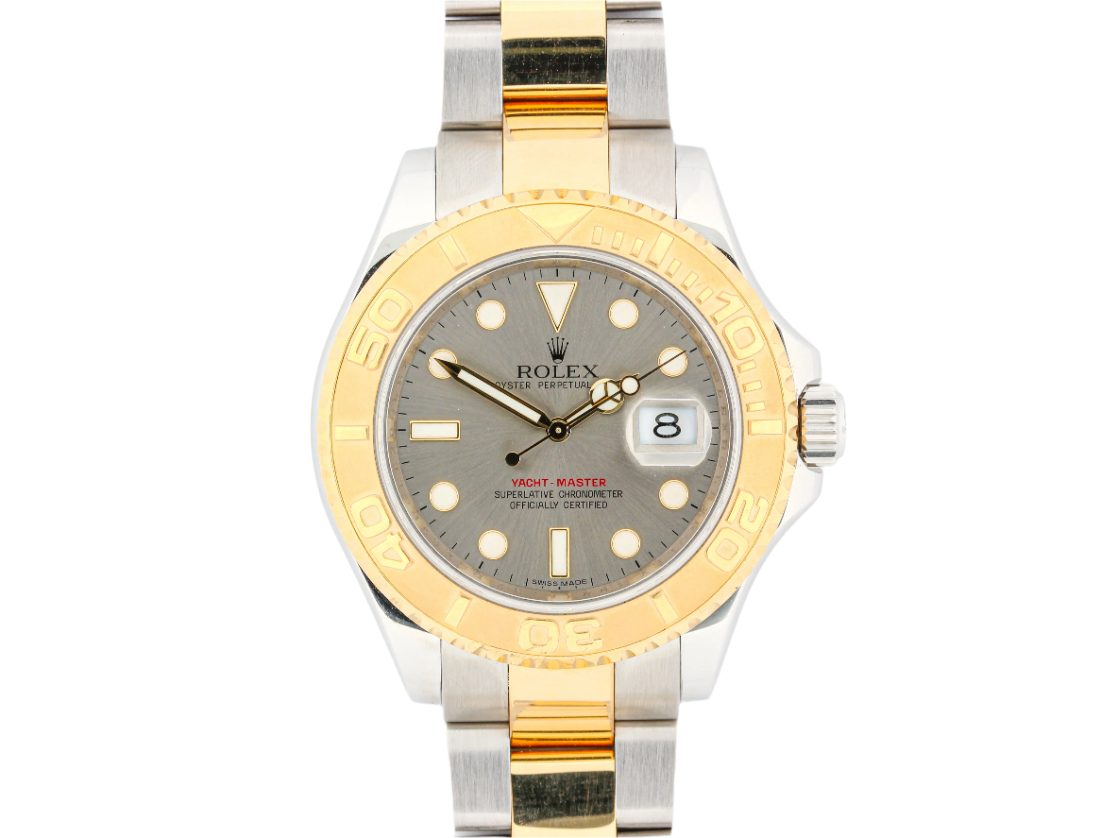 Rolex Yacht-Master 16623 in Steel and Gold with Papers
