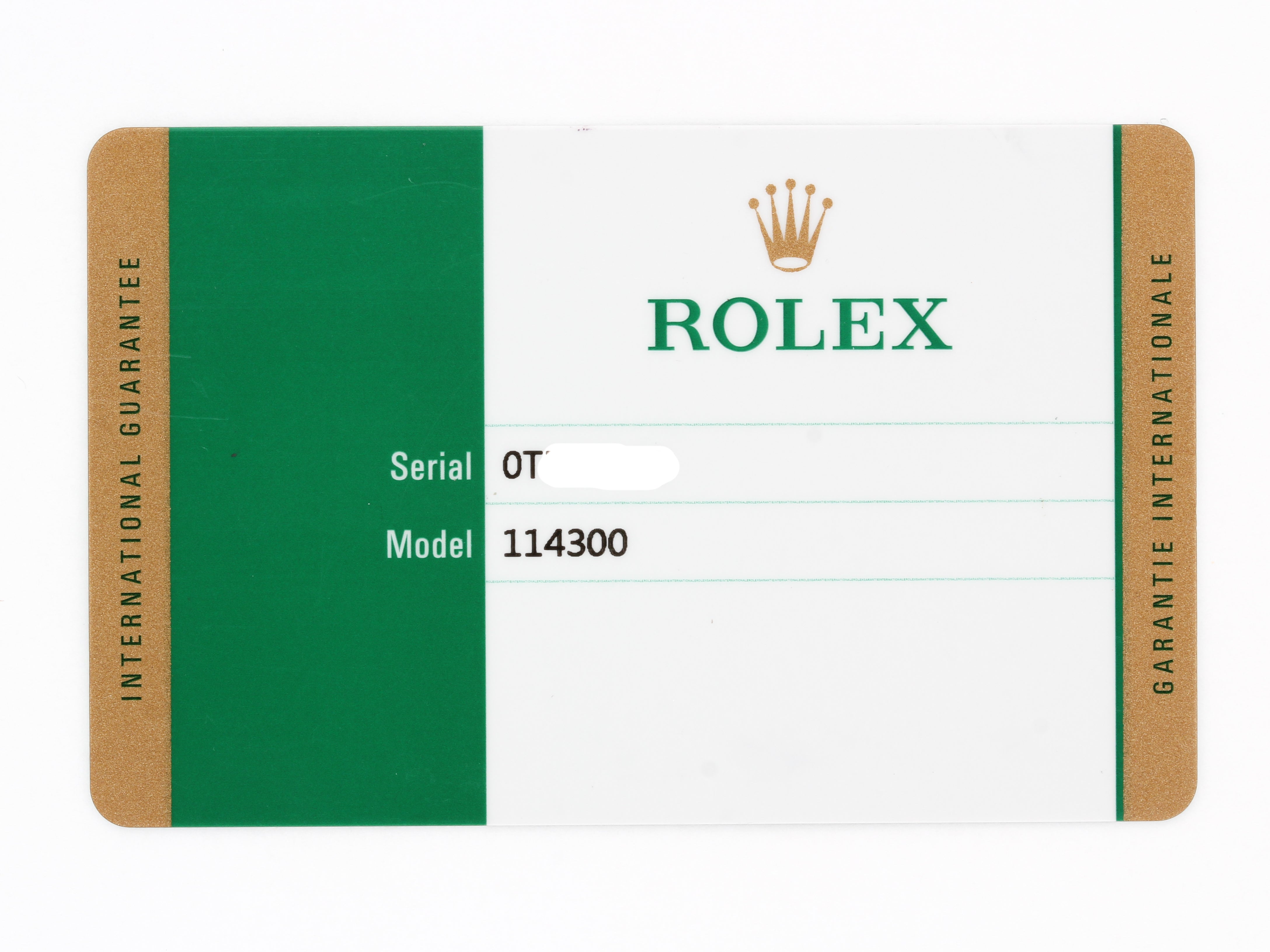 Rolex Oyster Perpetual 114300 Grey Dial on Oyster Bracelet with Papers