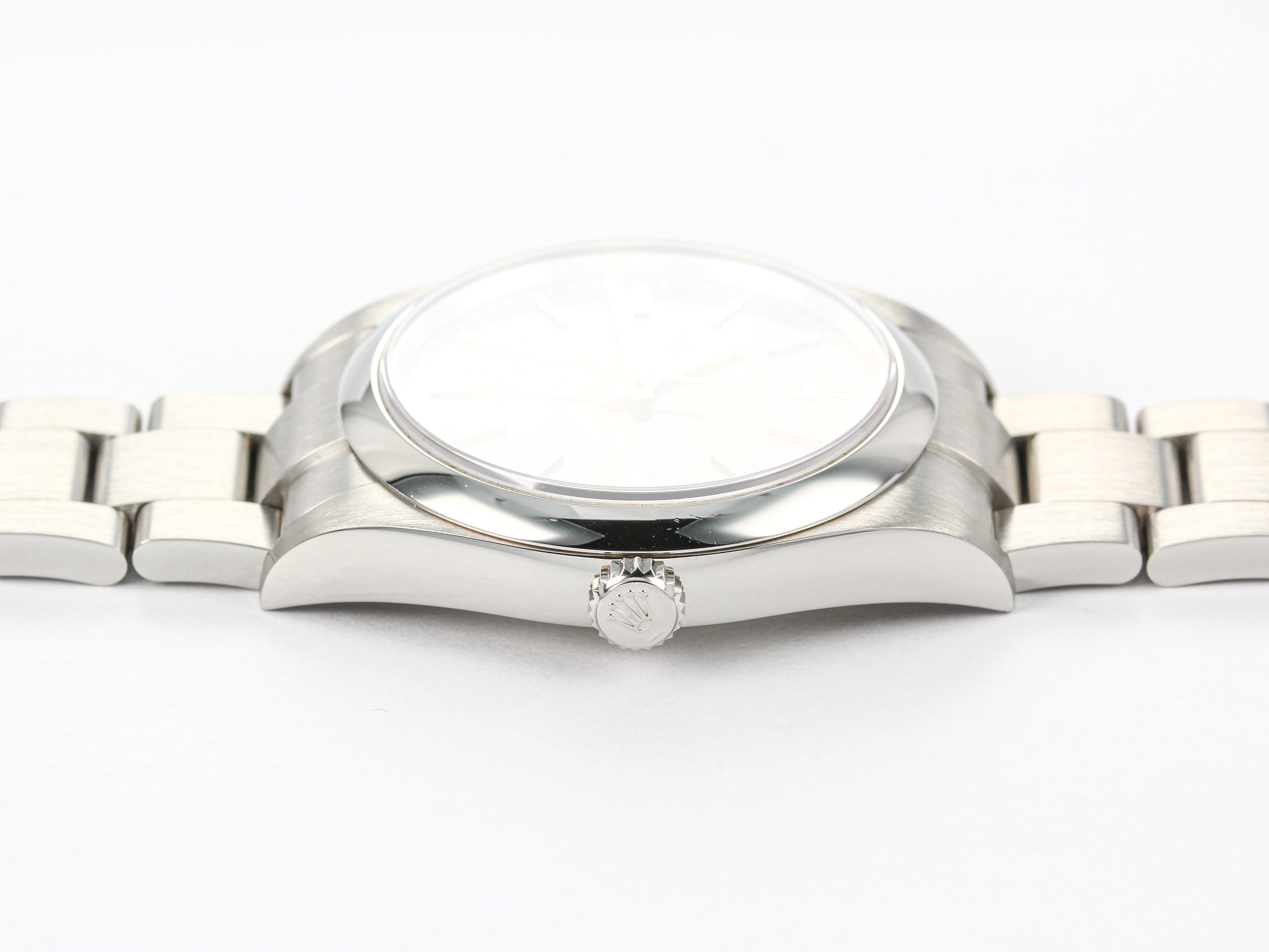 Rolex Oyster Perpetual 114300 Grey Dial on Oyster Bracelet with Papers