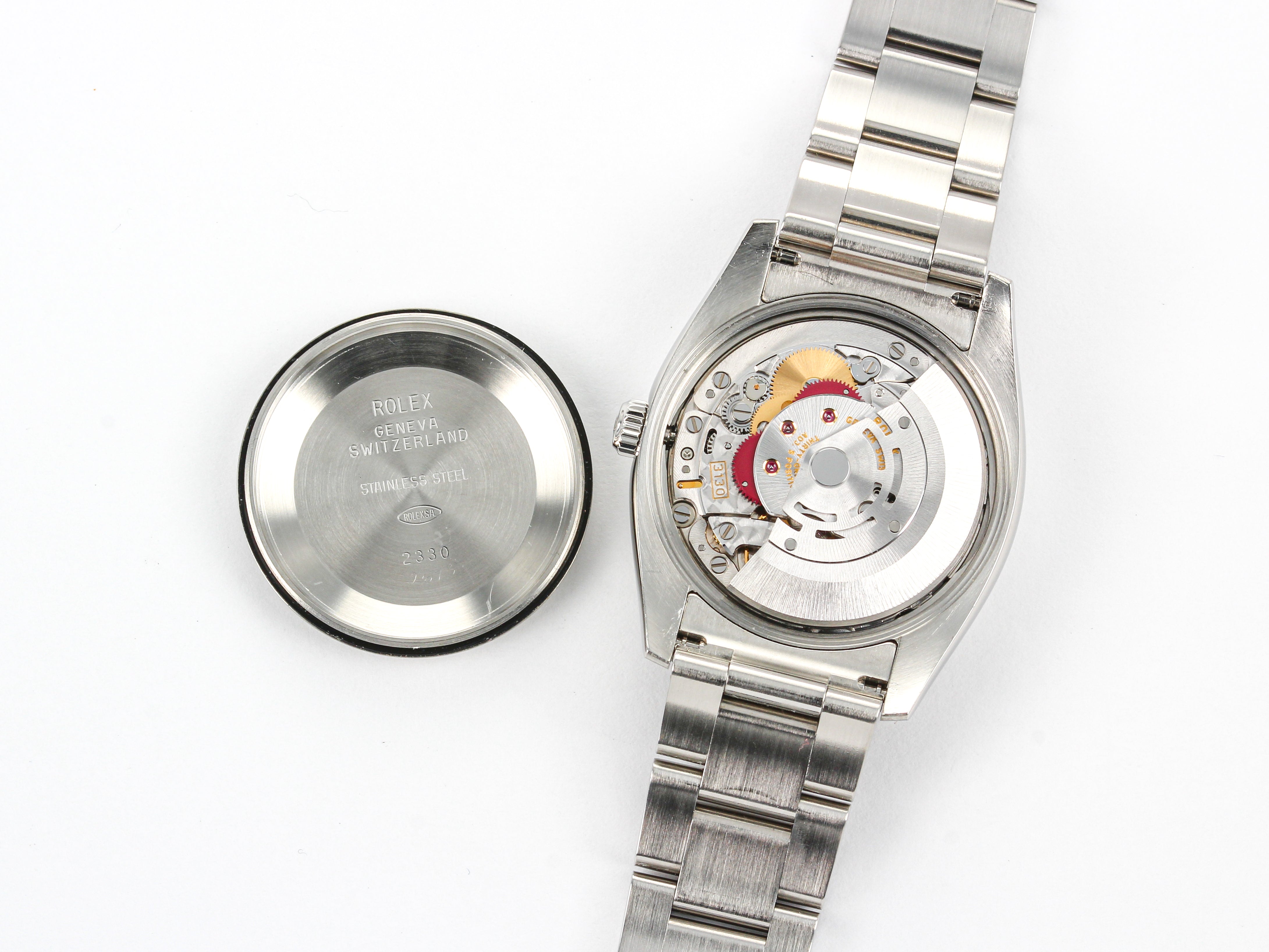 Rolex Air-King Blue Concentric Dial on Oyster Bracelet