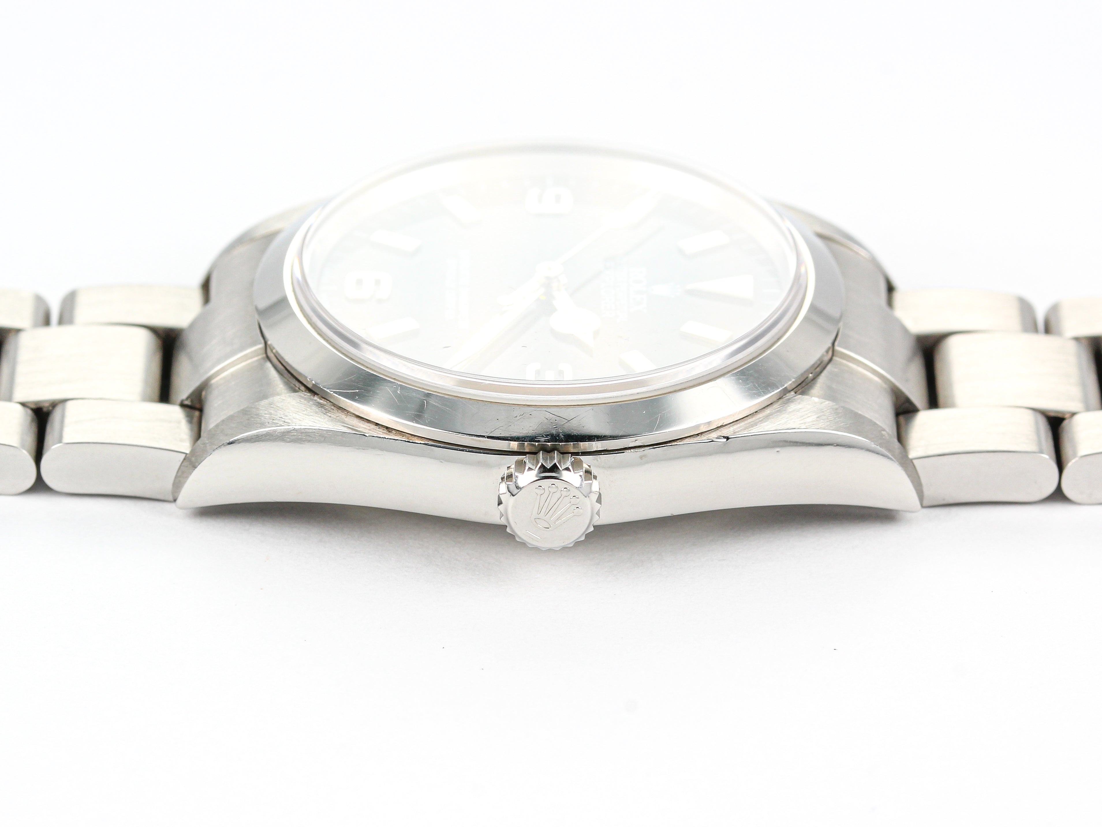 Rolex Explorer I 114270 Black Dial on Oyster Bracelet