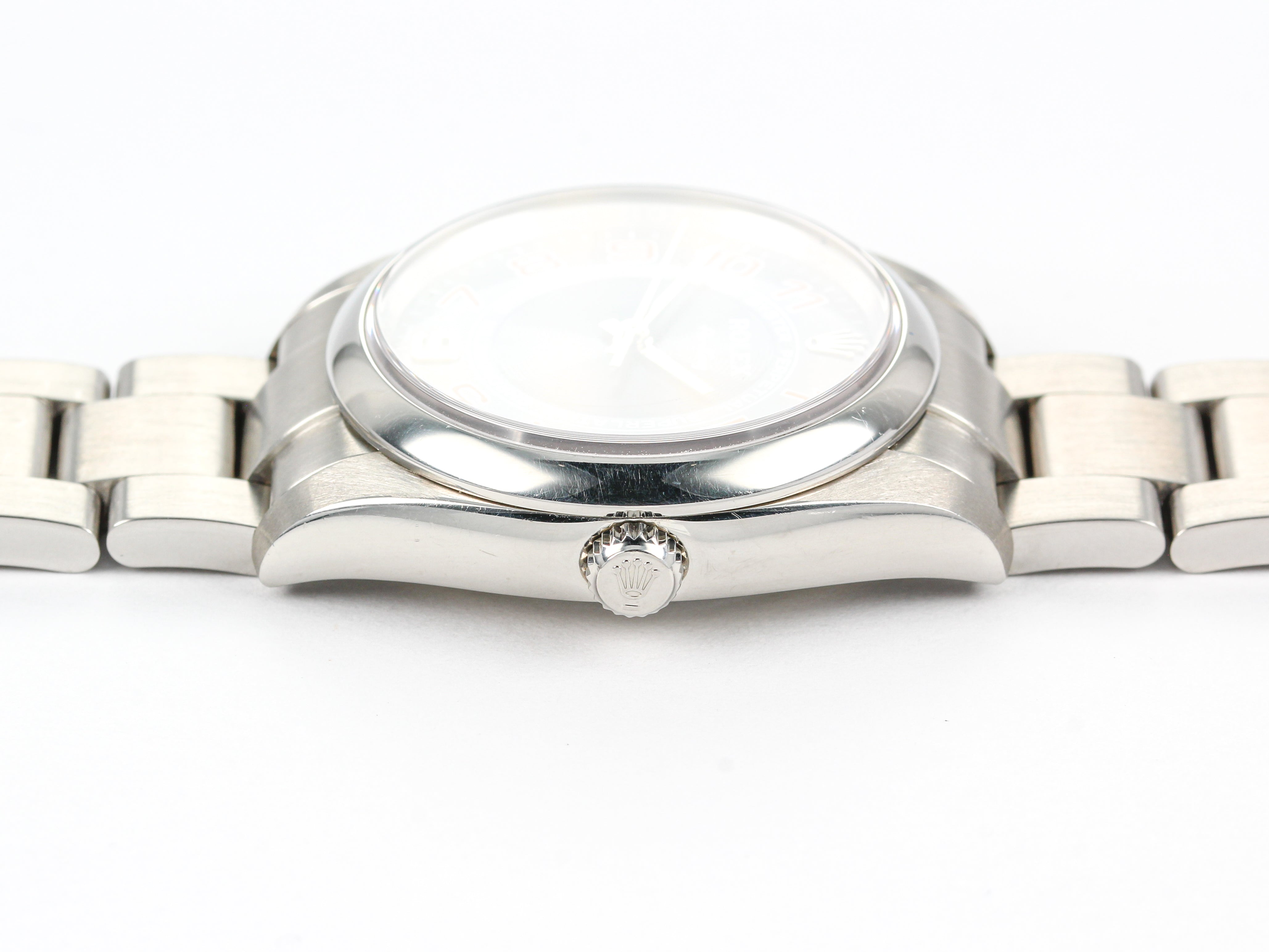 Rolex Air-King Blue Concentric Dial on Oyster Bracelet