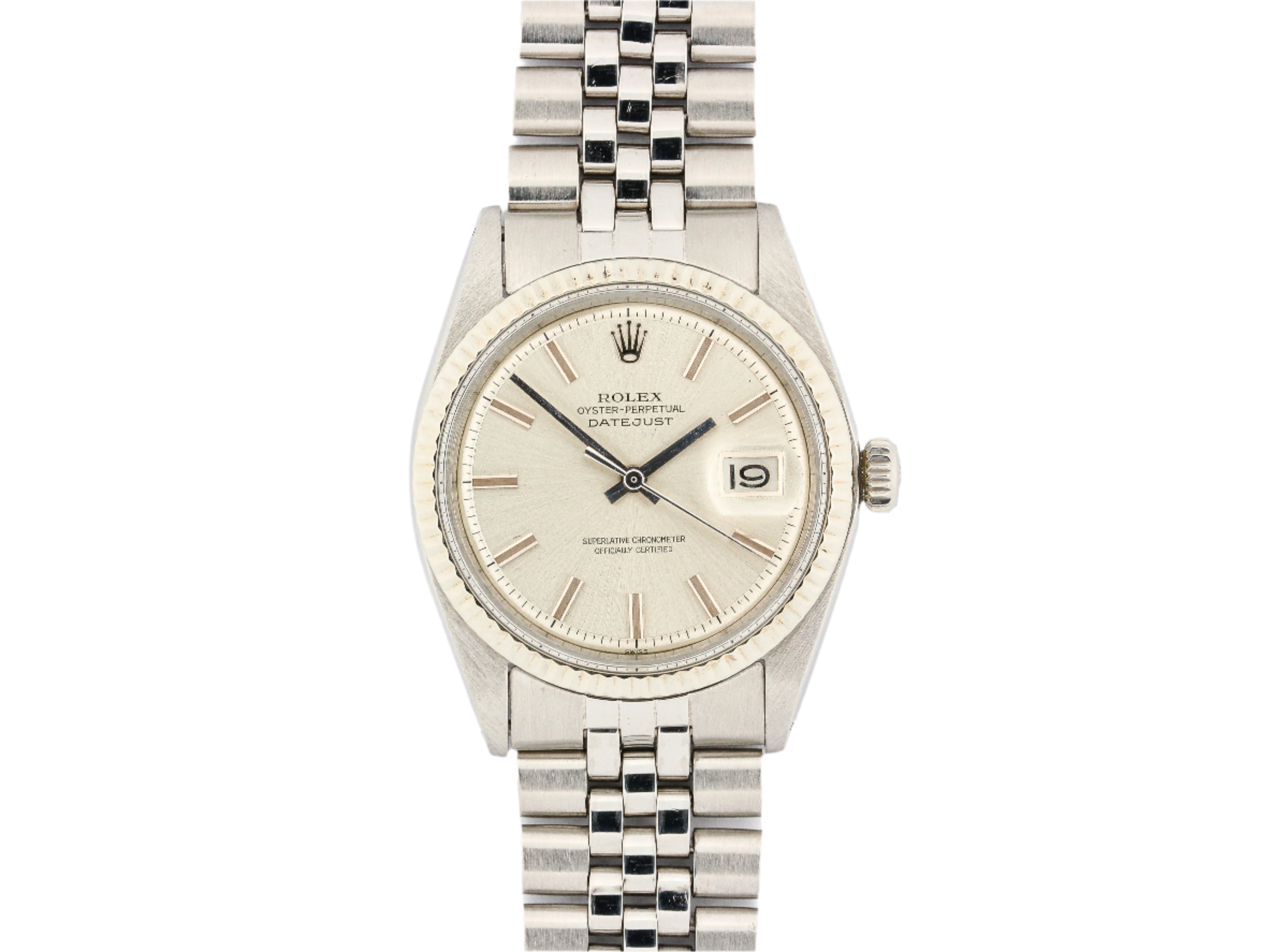 Rolex Datejust 1601 Silver Dial on Jubilee Bracelet
