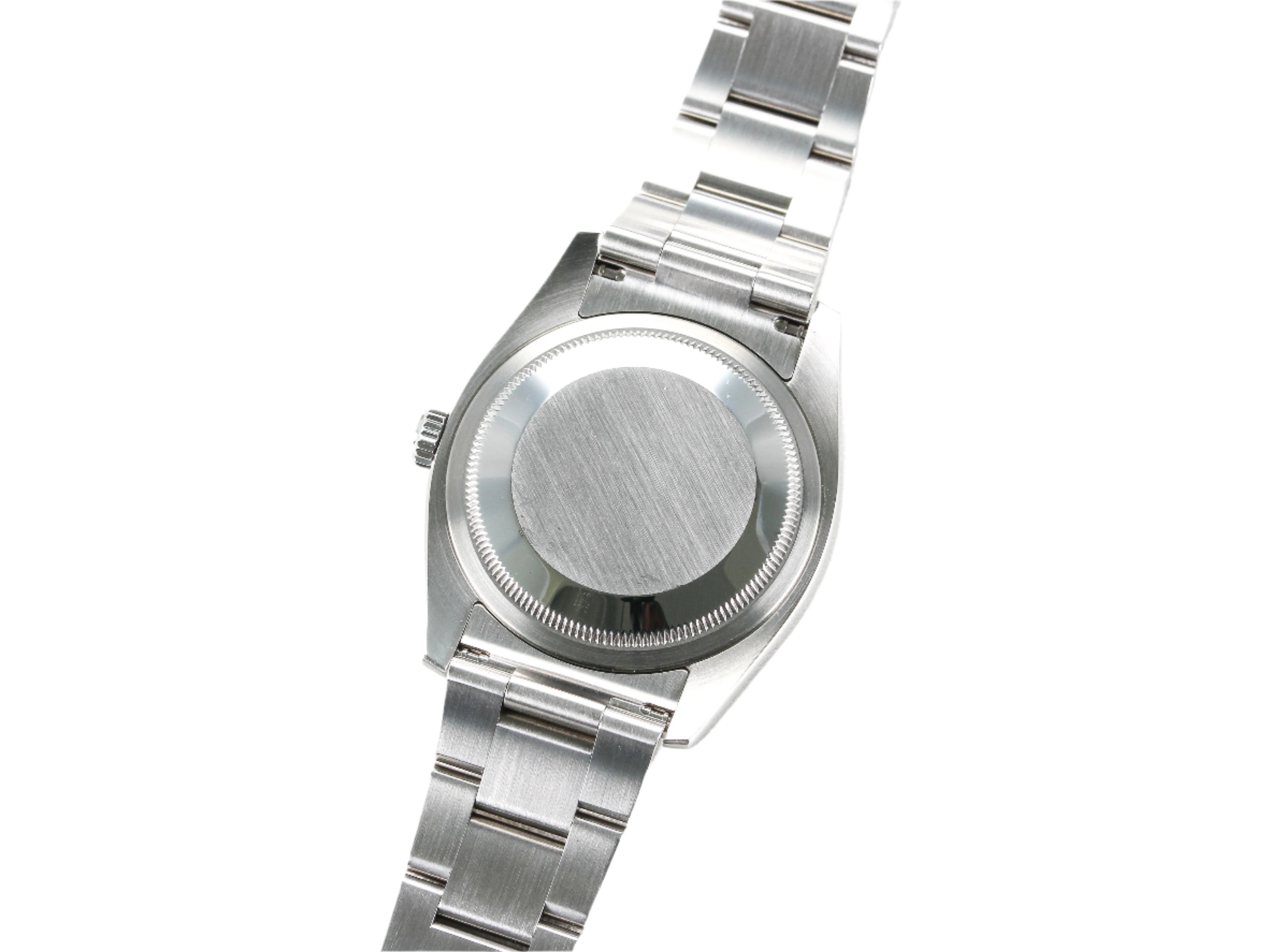 Rolex Oyster Perpetual 116000 Blue Concentric Dial on Oyster Bracelet with Papers