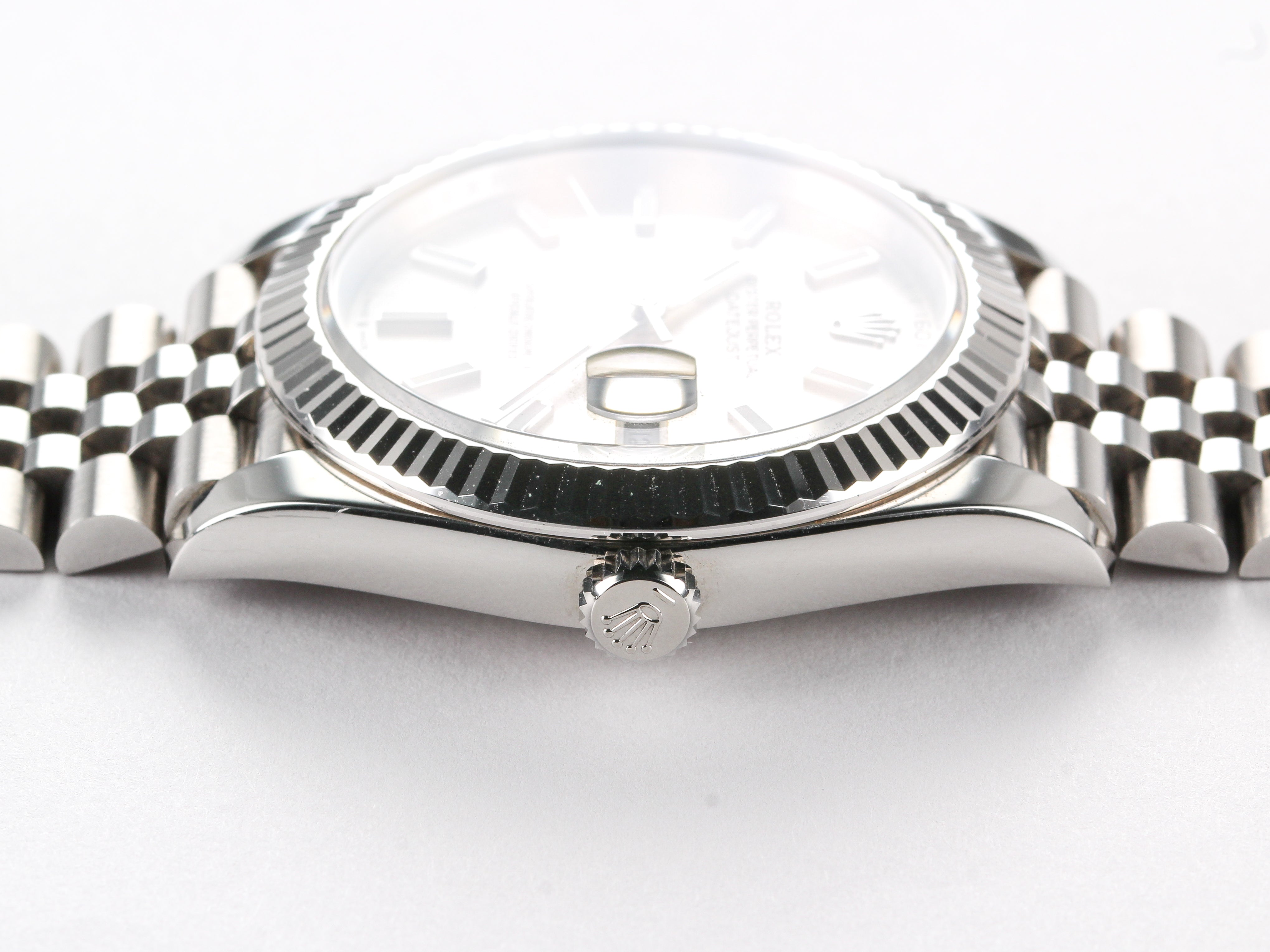 Rolex Datejust 126334 Silver Stick Index Dial on Jubilee Bracelet with Papers