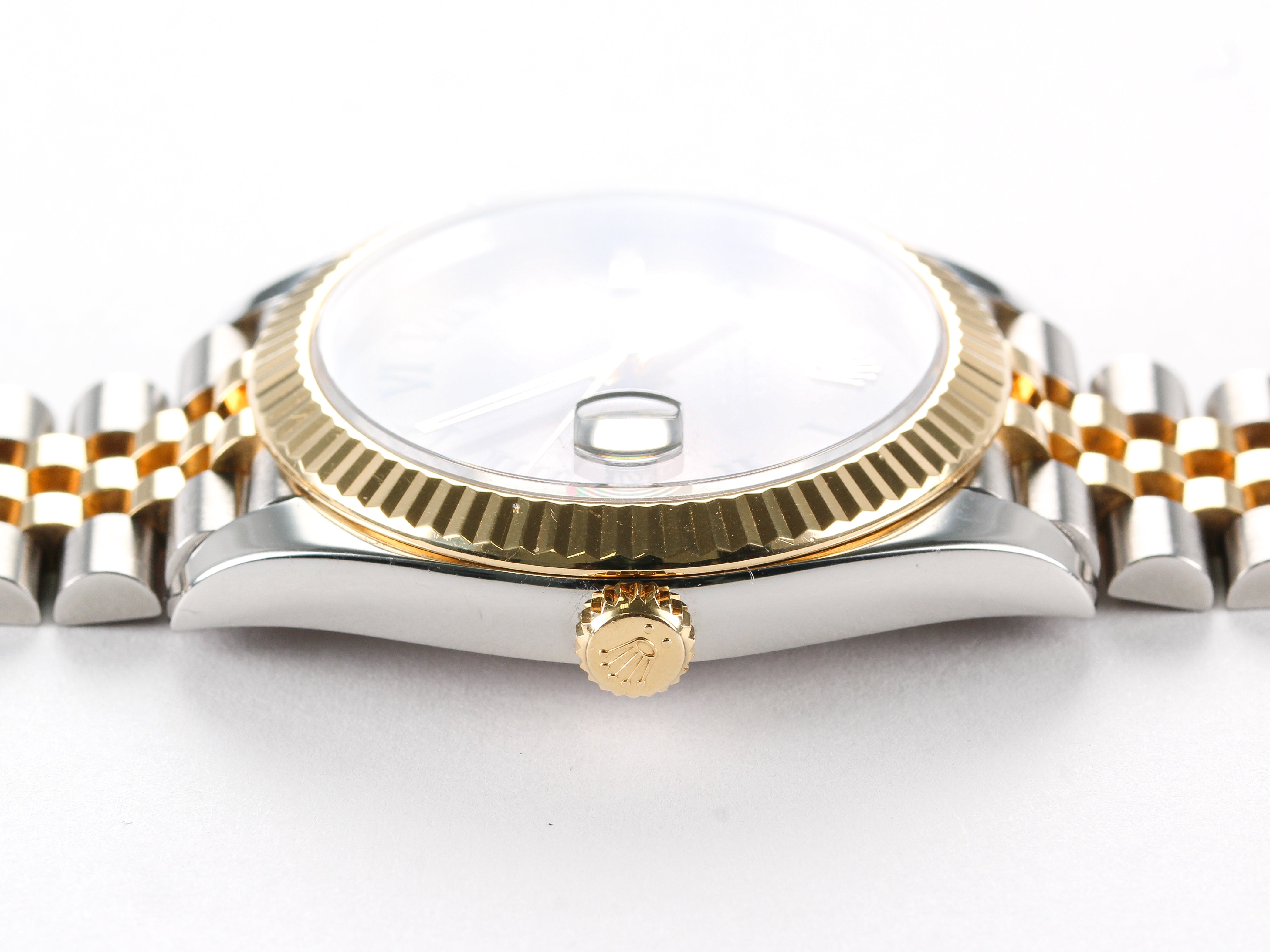 Rolex Datejust 126333 in Steel and Gold Grey "Wimbledon" Dial on Jubilee Bracelet