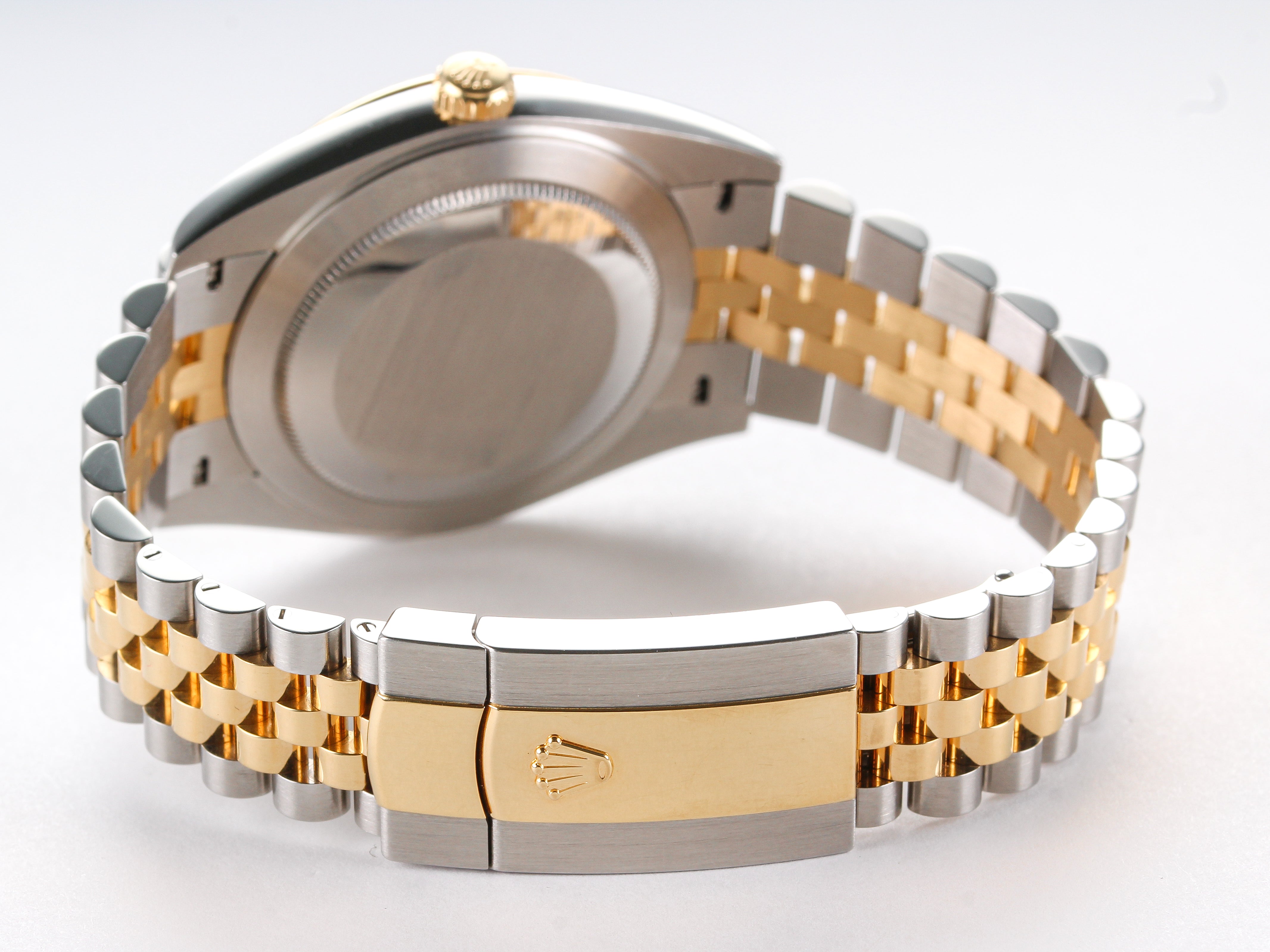 Rolex Datejust 126333 in Steel and Gold Grey "Wimbledon" Dial on Jubilee Bracelet