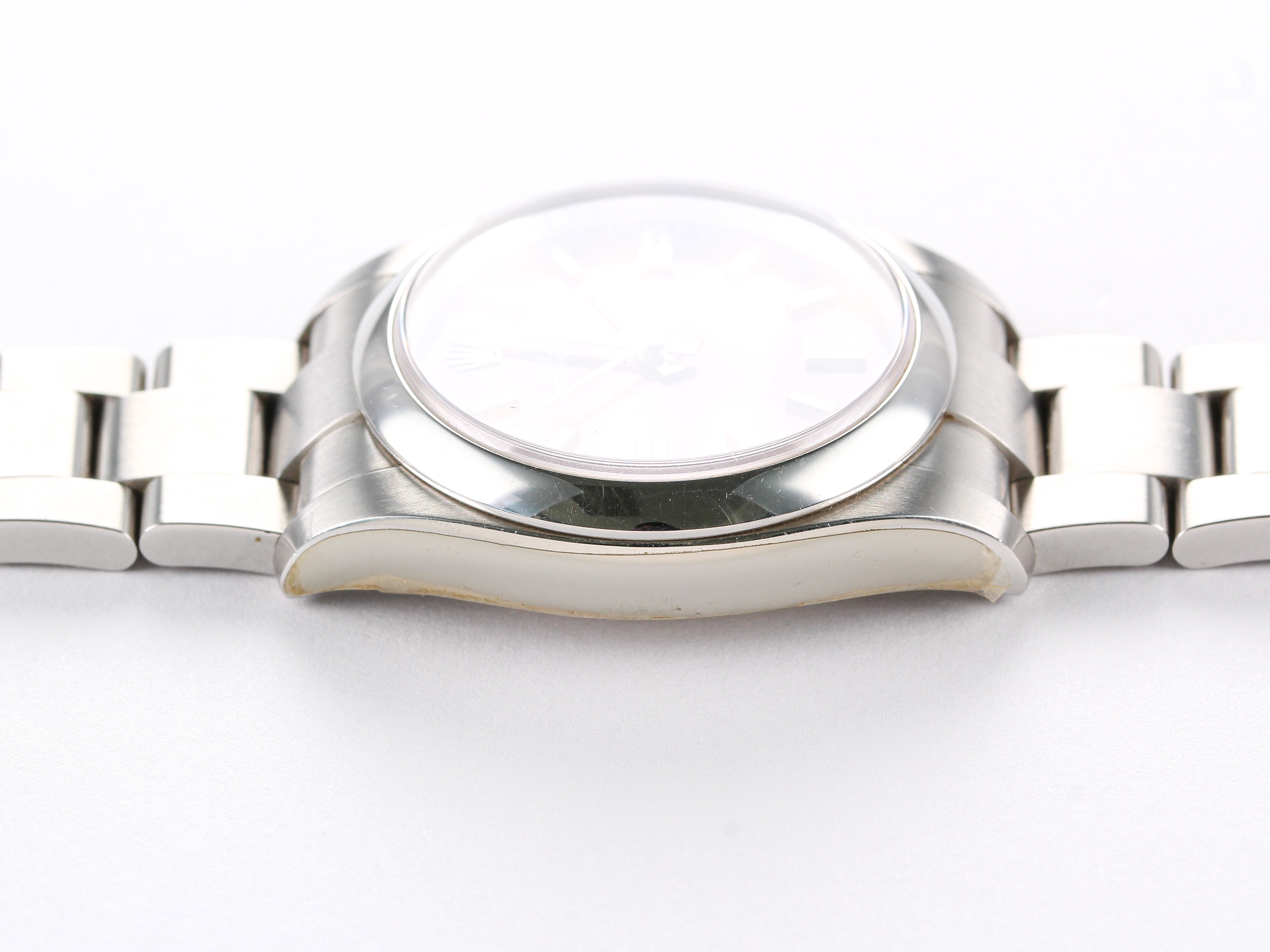 Rolex Oyster Perpetual 116000 Grape Dial on Oyster Bracelet with Papers