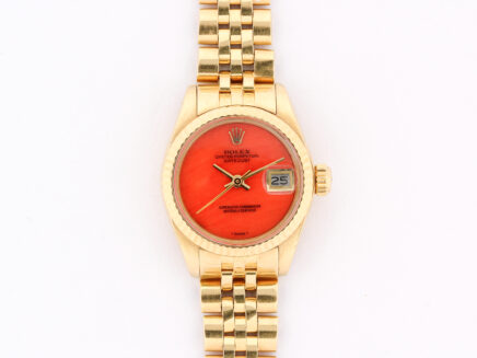 Rolex Datejust '6917' Coral Dial w/ Papers